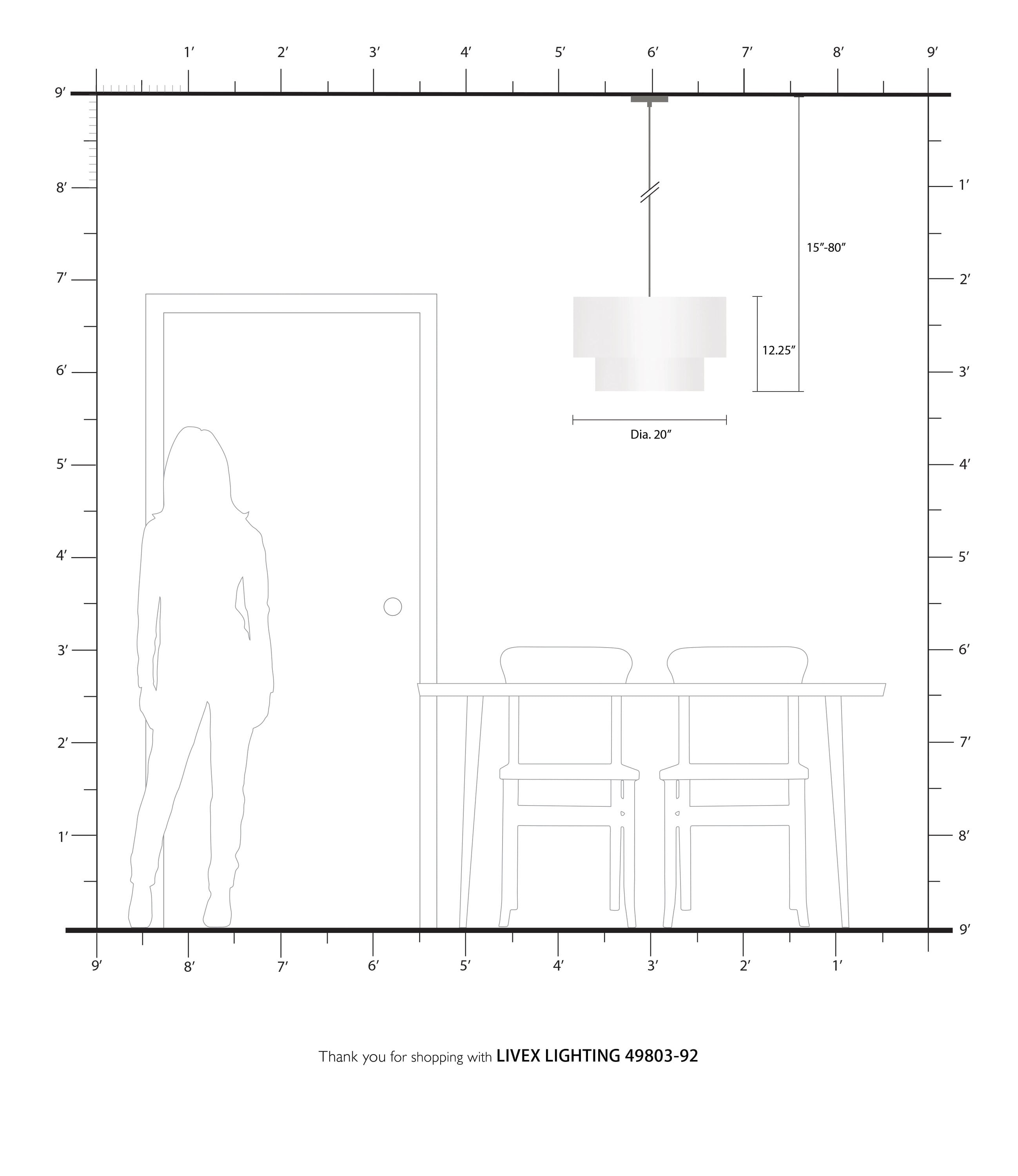 Livex Lighting 49803-92 Pendant-Lights - View #10