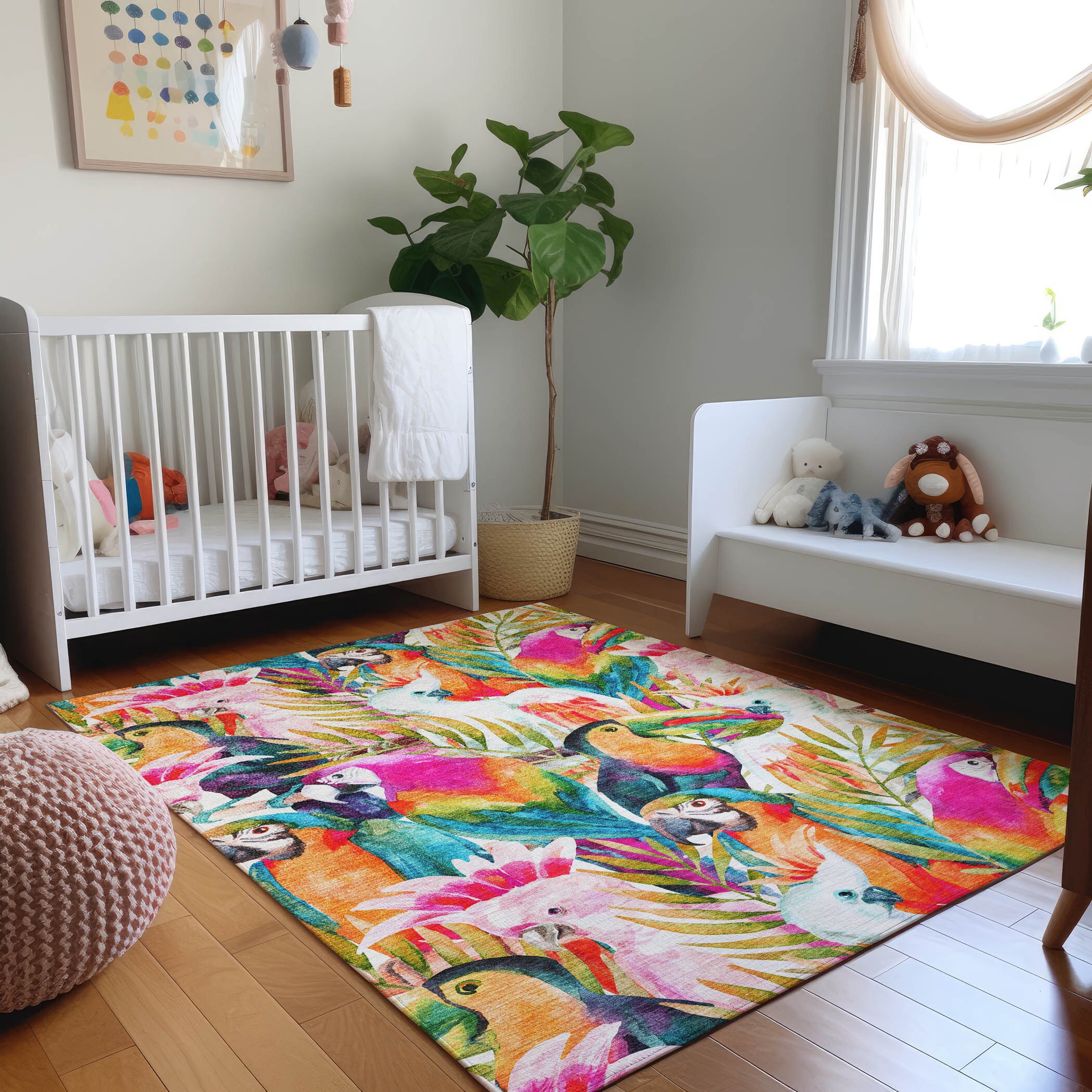 Addison Rugs AMF200MU30X46 Mayfield AMF200MU 2 x 3 (ft) Loomed Polyester Multi Rectangular Indoor Geometric Machine washable Area rug