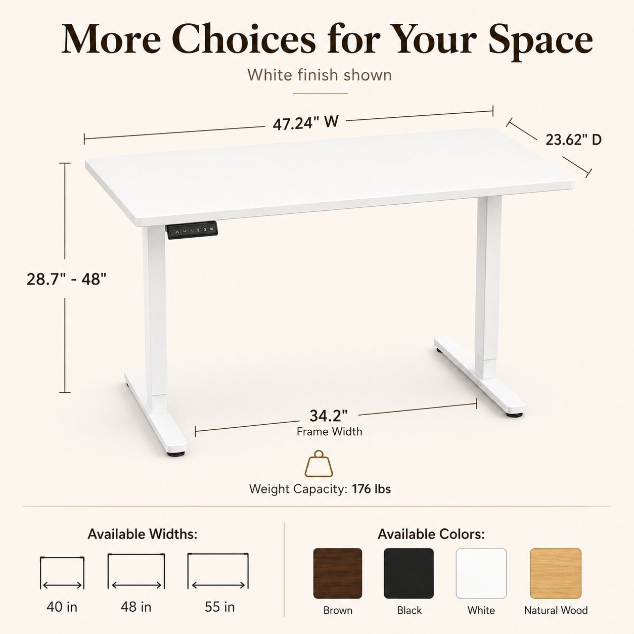 Bestier USLOW-HJ391613 desks - View #6