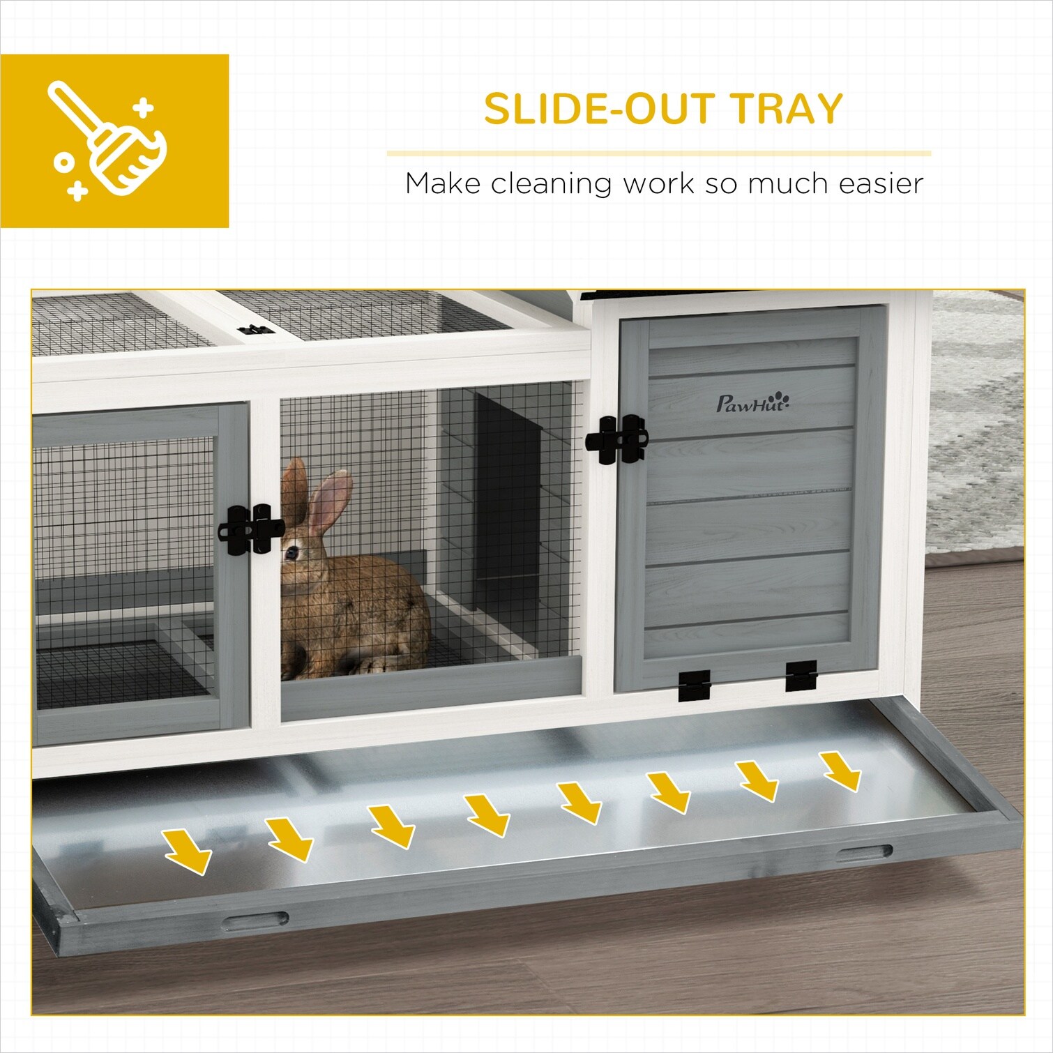 SunJet ISZYZ9Q8LIKX Chicken-Coops-Rabbit-Hutches - View #2