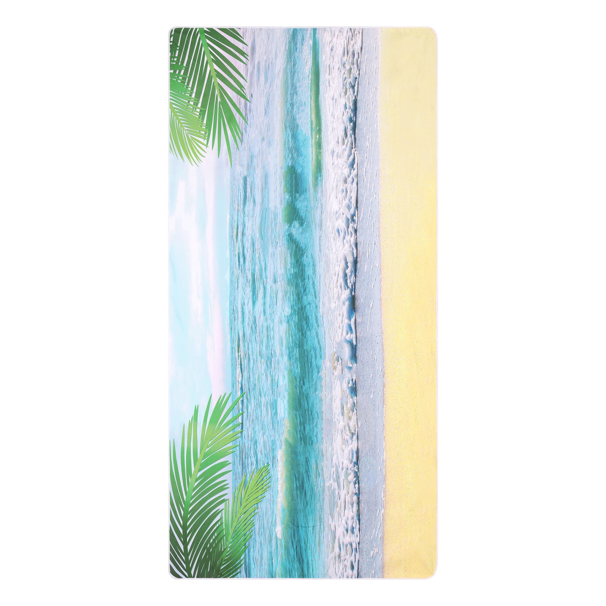 Unique Bargains Geometric Beach Towel Comfortable Oversized Beach ...