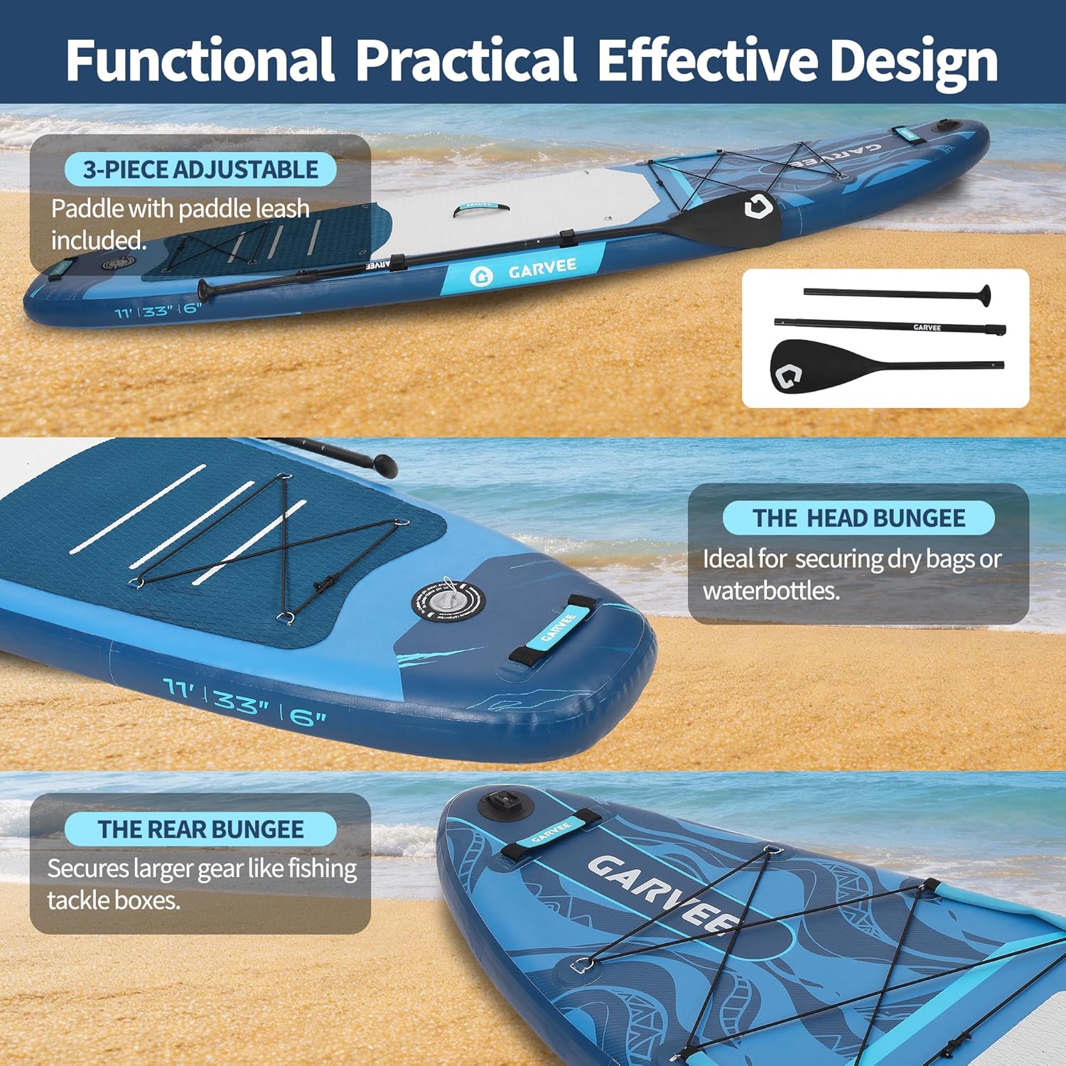 GAOMON CQC-3QUNRM-RCB1 Stand-Up-Paddle-Boards - View #4