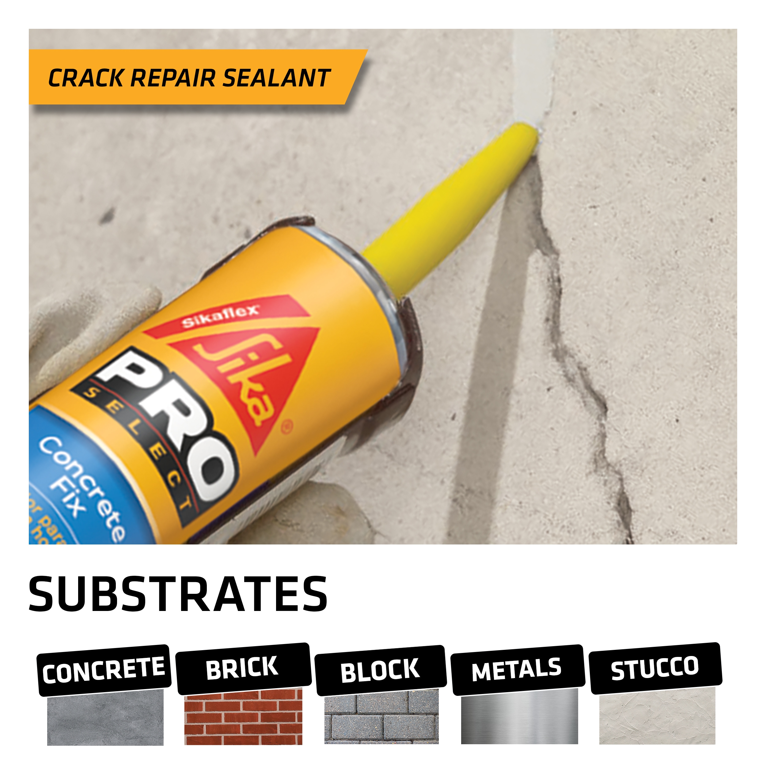 Sika 10.1-fl oz Sealant in the Concrete  Mortar Repair department at 