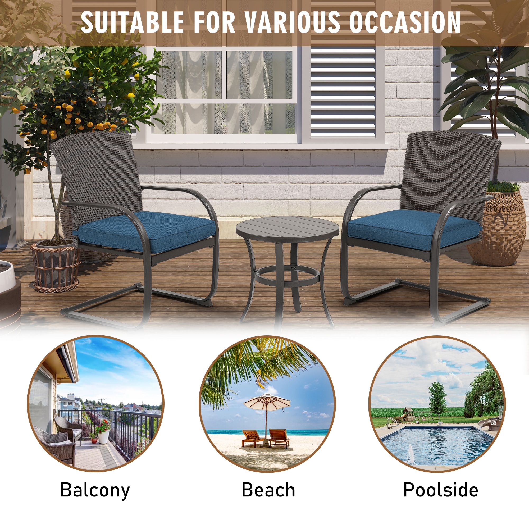 CASAINC ZY-43 Patio-Chairs - View #4