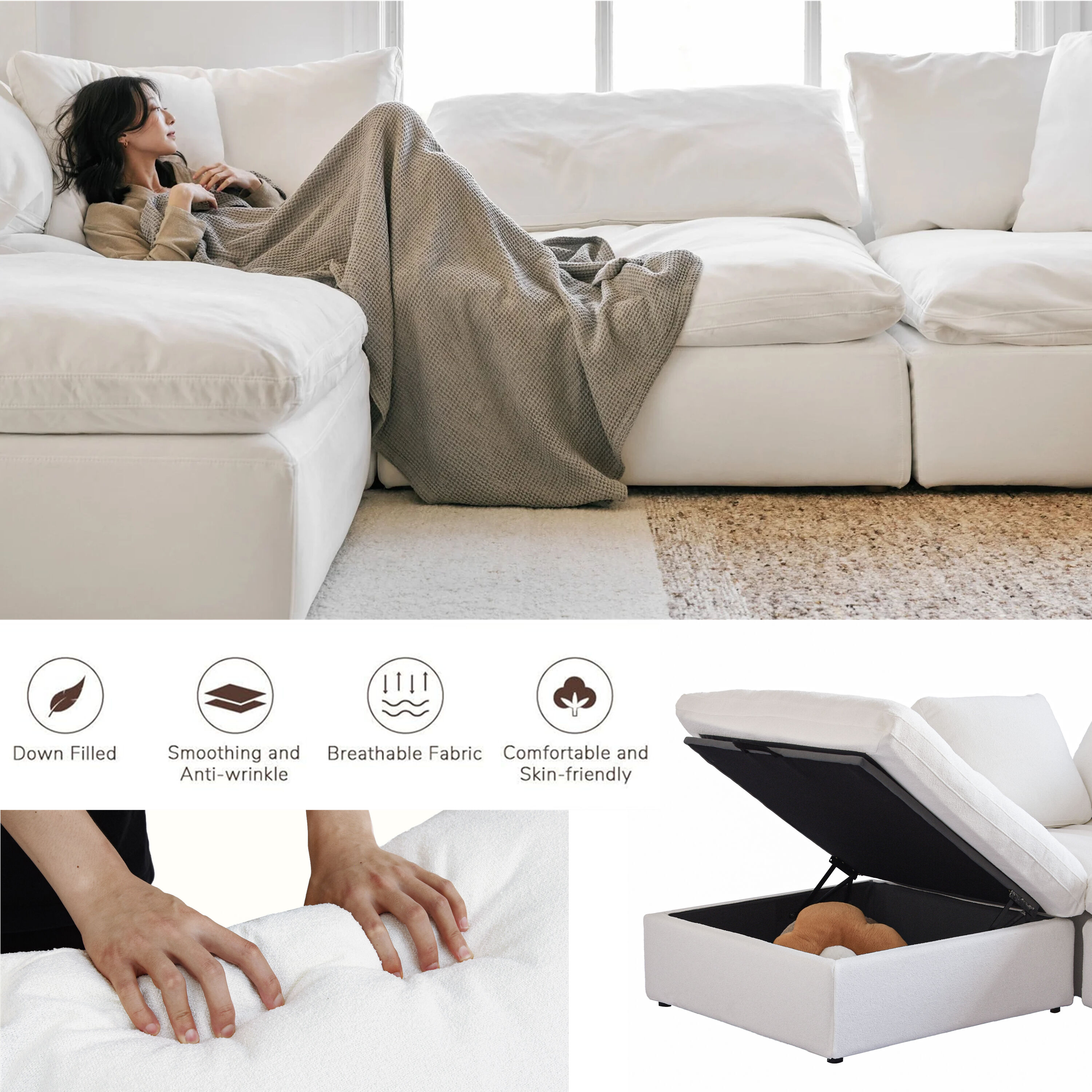 BuotiqHom DH-S4-121WE Sofas-Loveseats - View #6