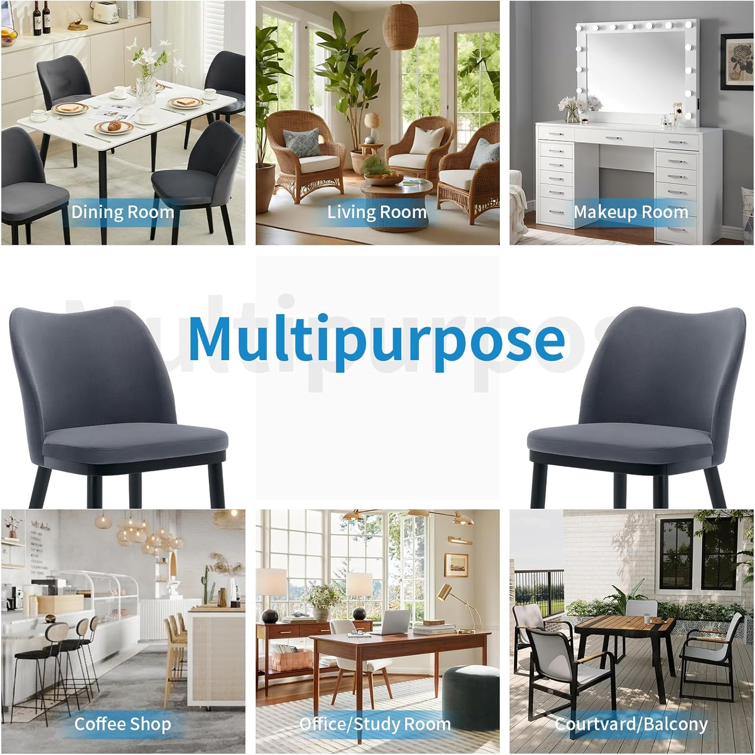 Qeetex QET-DC-WJ556 Dining-Chairs - View #5