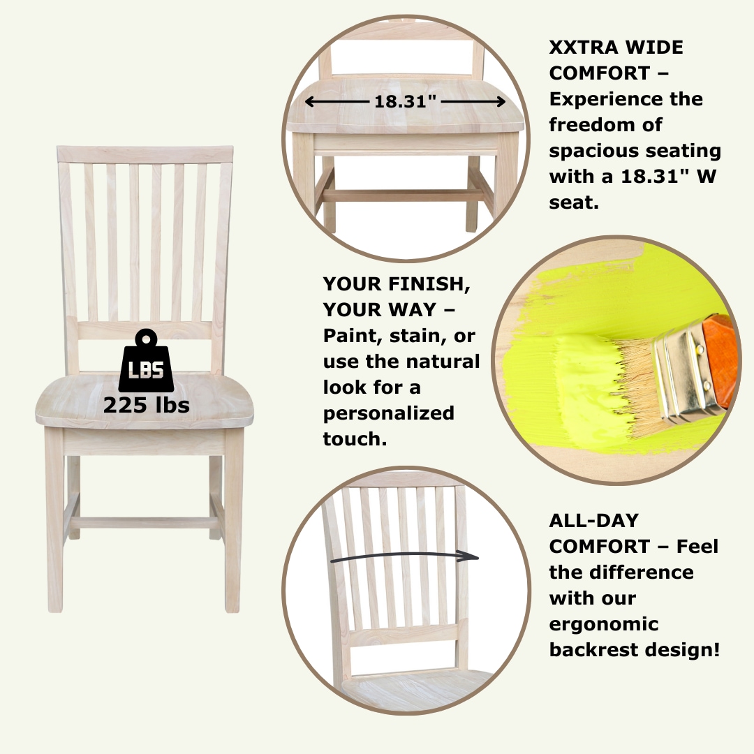 International Concepts 265P Dining-Chairs - View #6