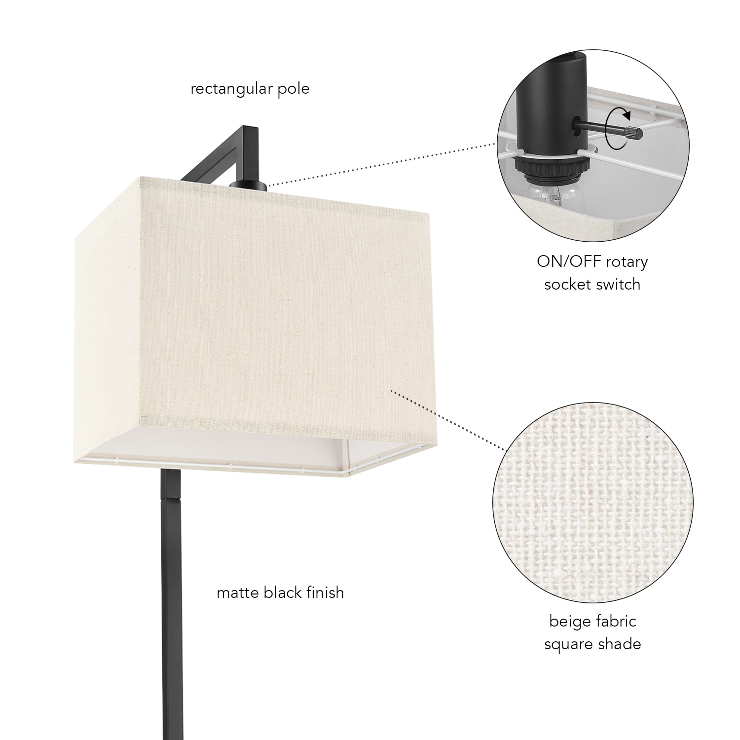 Globe Electric 91006649 floorlamps - View #7