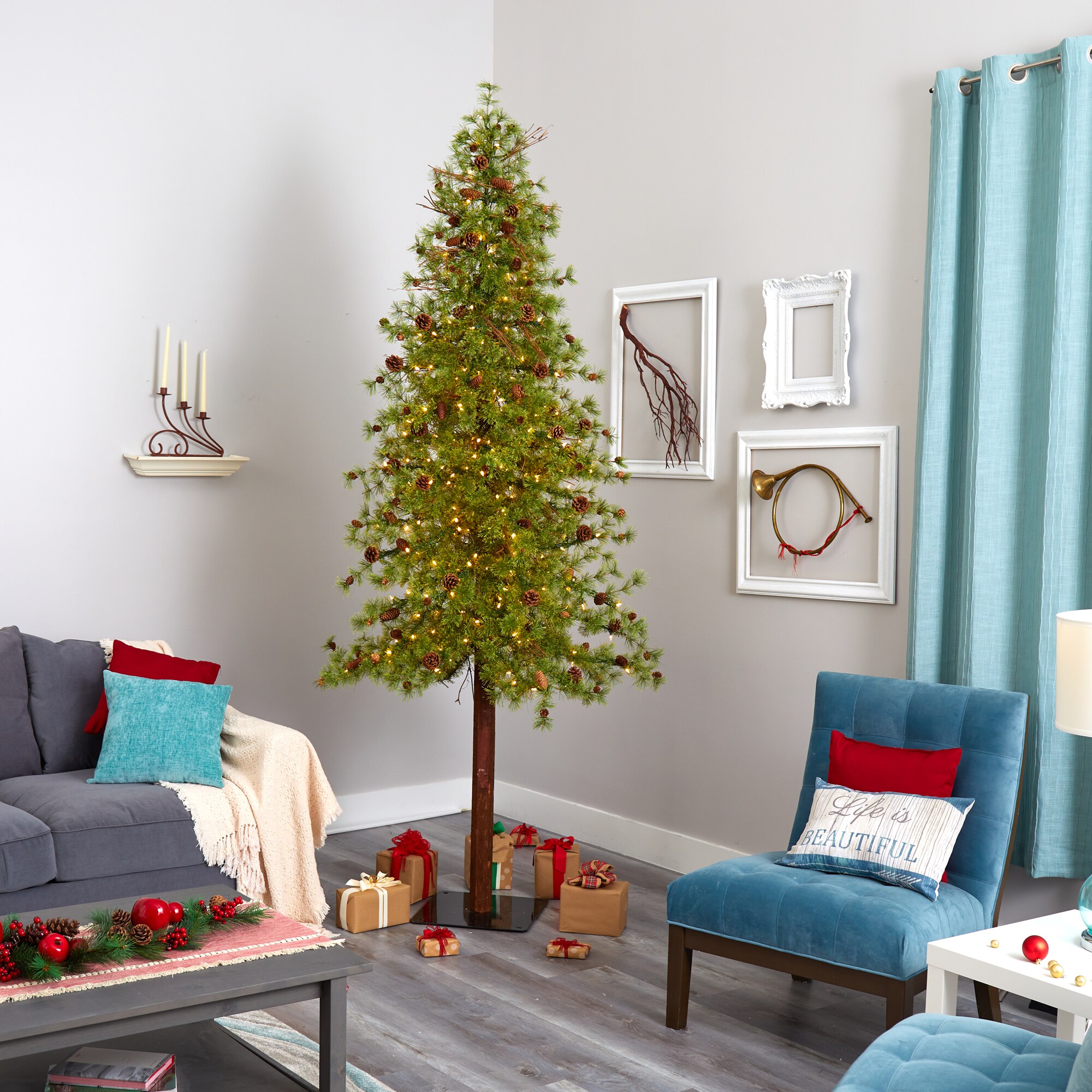 Nearly Natural T1431 Artificial-Christmas-Trees - View #8