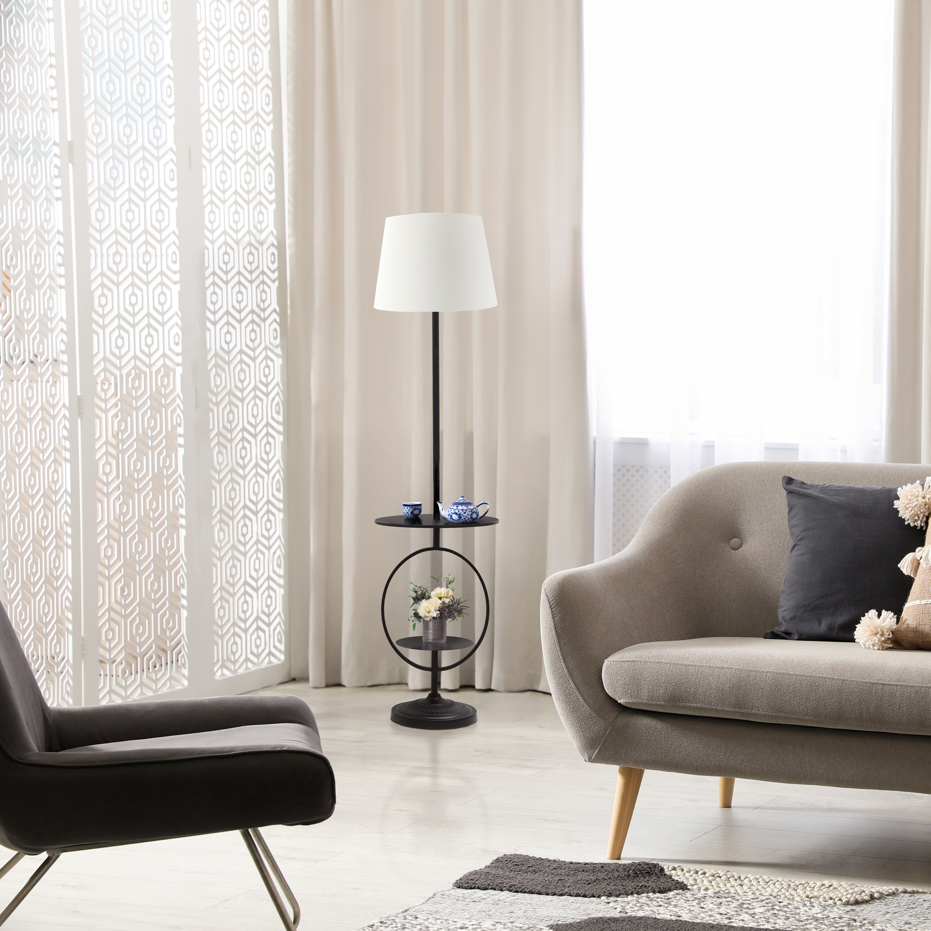 Lalia Home LHF-5057-BK floorlamps - View #5