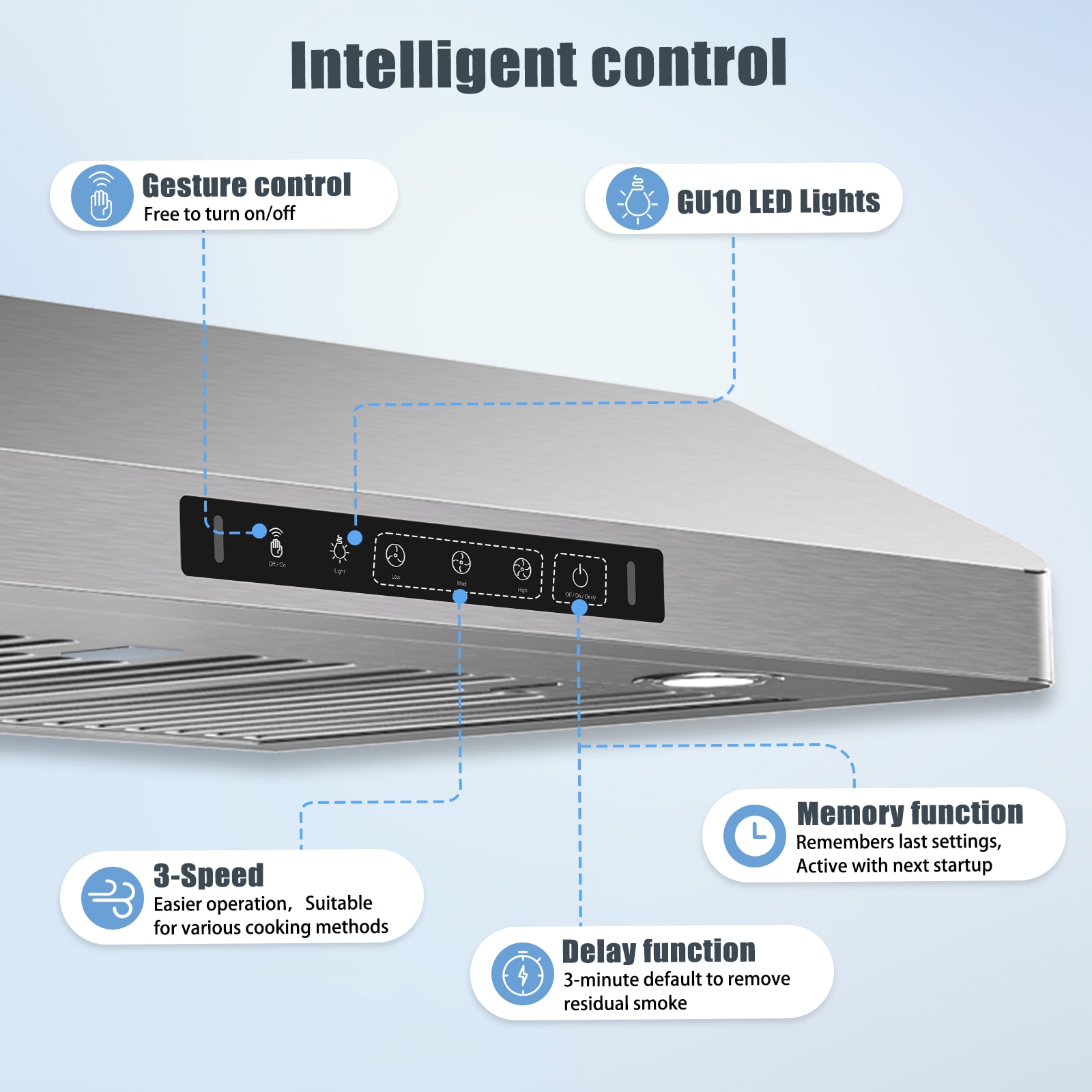 VIKIO IKC01-30 Undercabinet-Range-Hoods - View #7