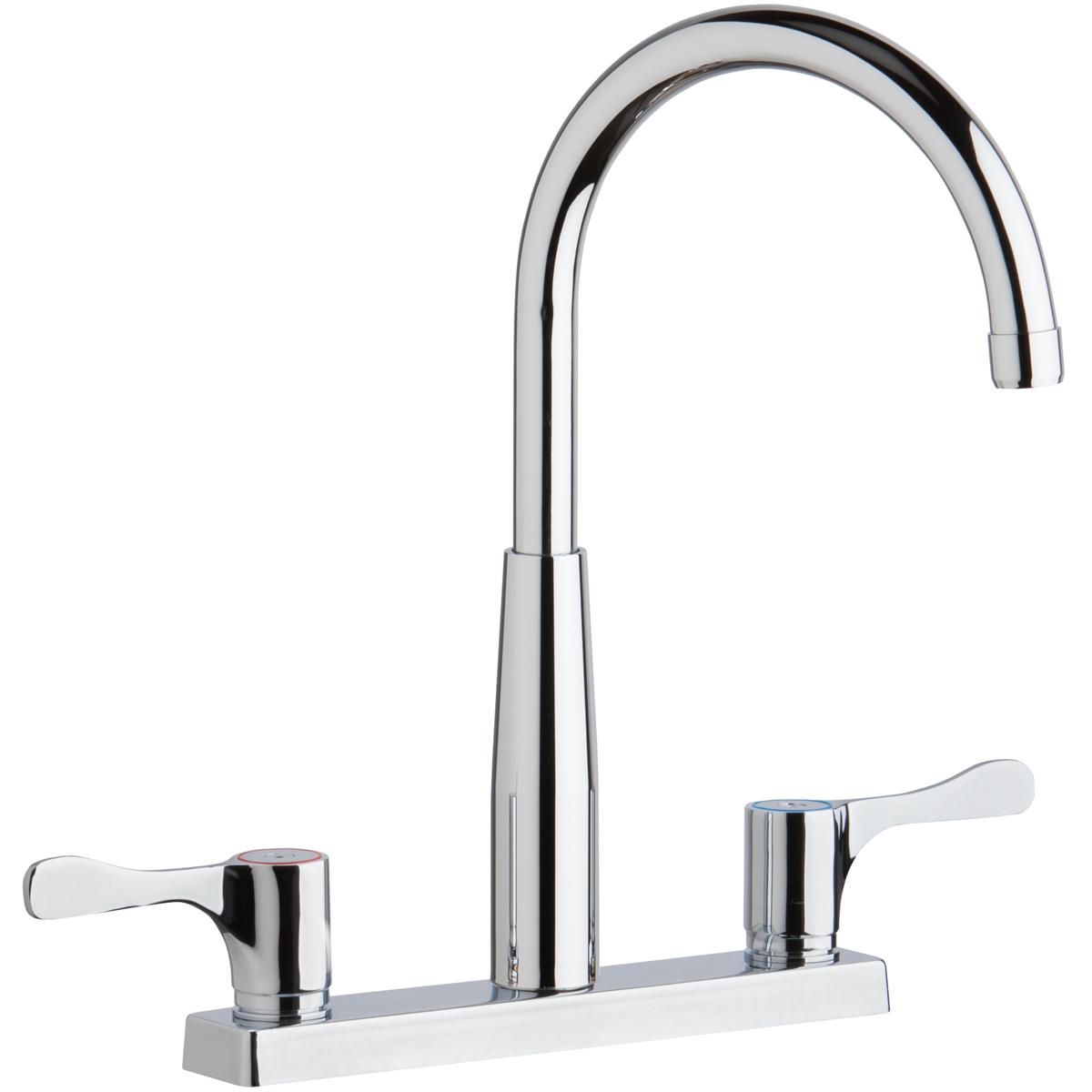 Elkay LKD2423BHC Chrome 2-handle Deck-mount Utility Faucet