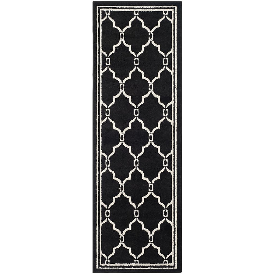 Safavieh Marion 2 x 21 Gray/Ivory Indoor/Outdoor Trellis Runner Safavieh Marion 2 x 21 Gray/Ivory Indoor/Outdoor Trellis Runner