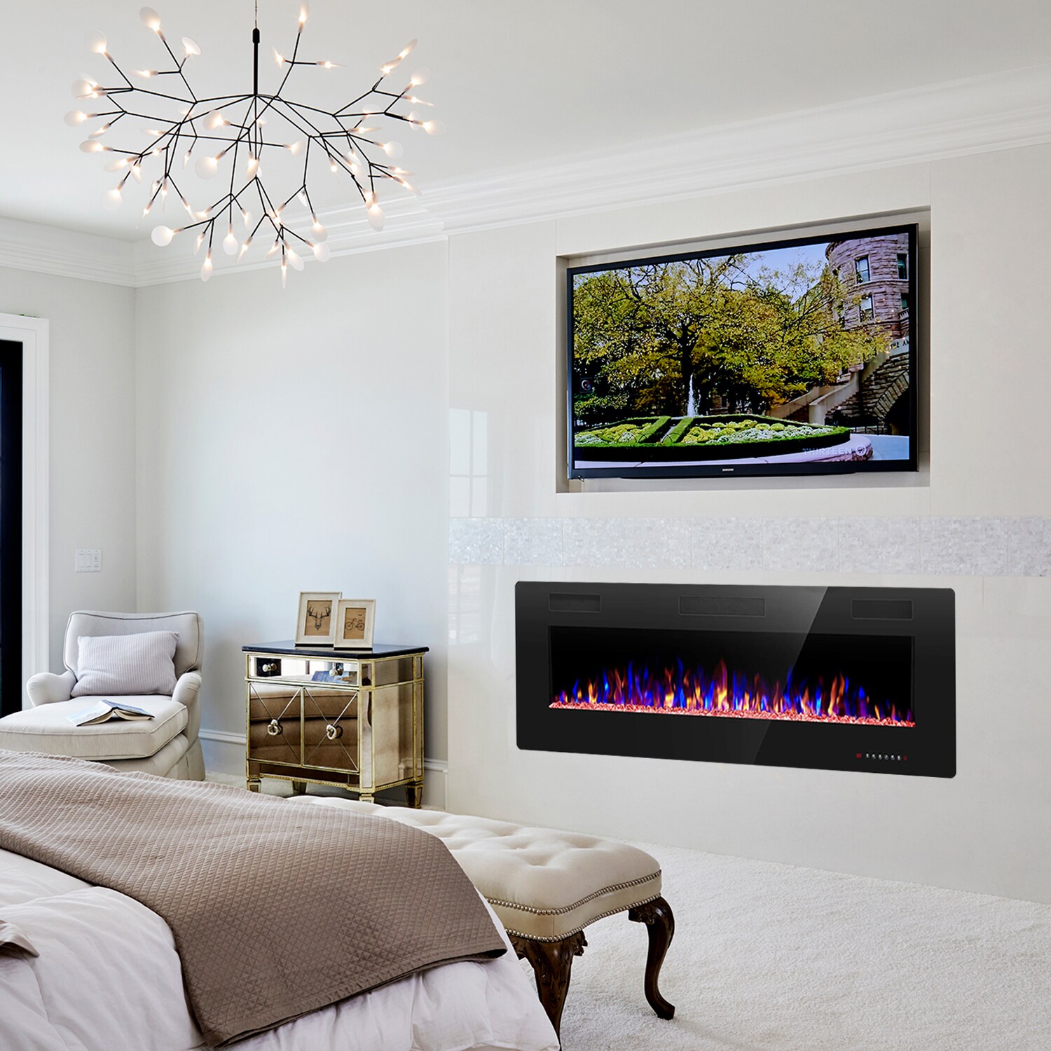 BANSA ROSE LLZJLY41407 Electric-Fireplaces - View #11
