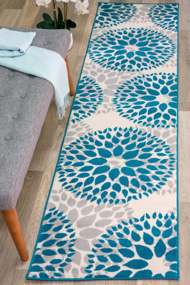 World Rug Gallery 9099 BLUE 2X8 rugs - View #6