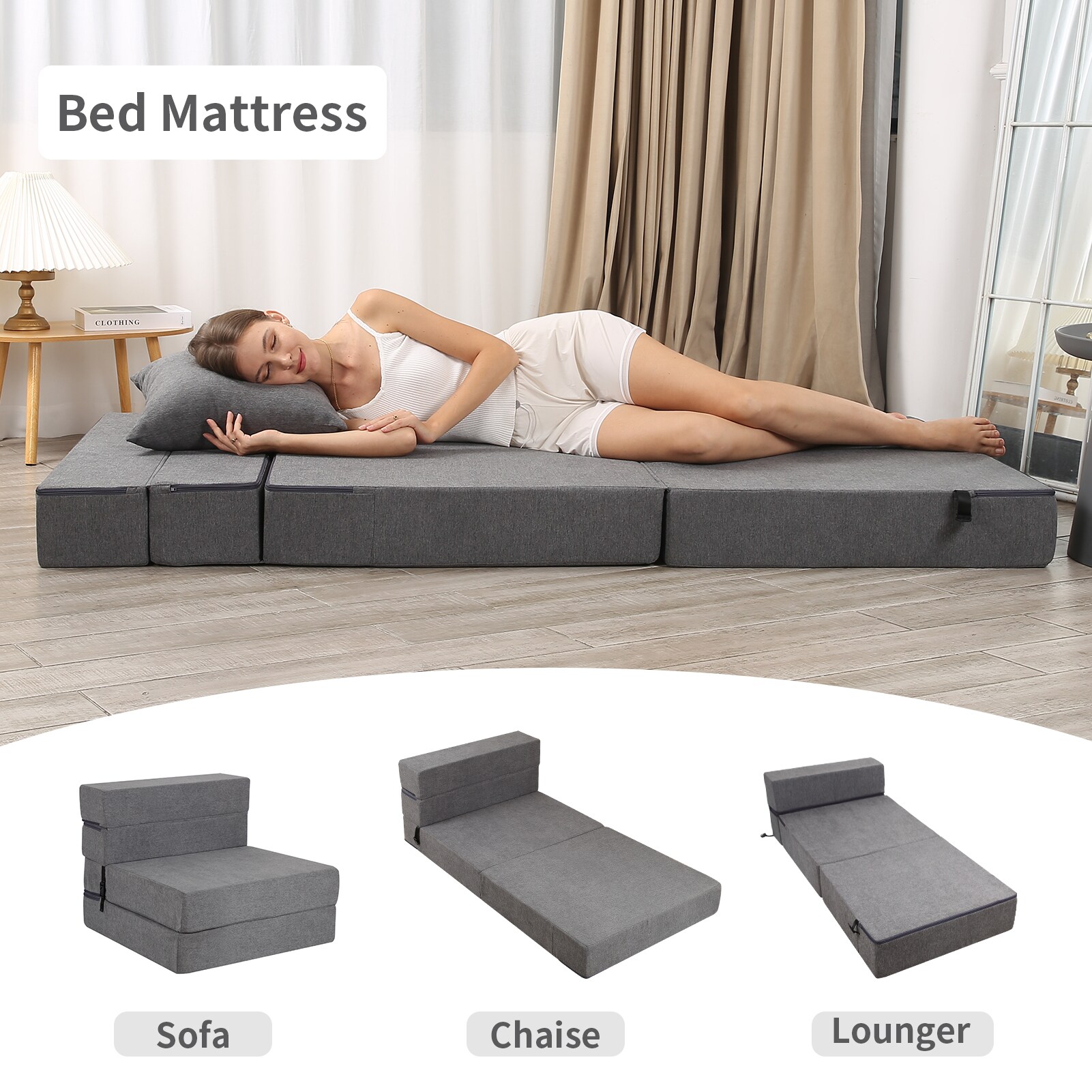 Modern Muse UP-ZDSF-DG-S futons - View #4