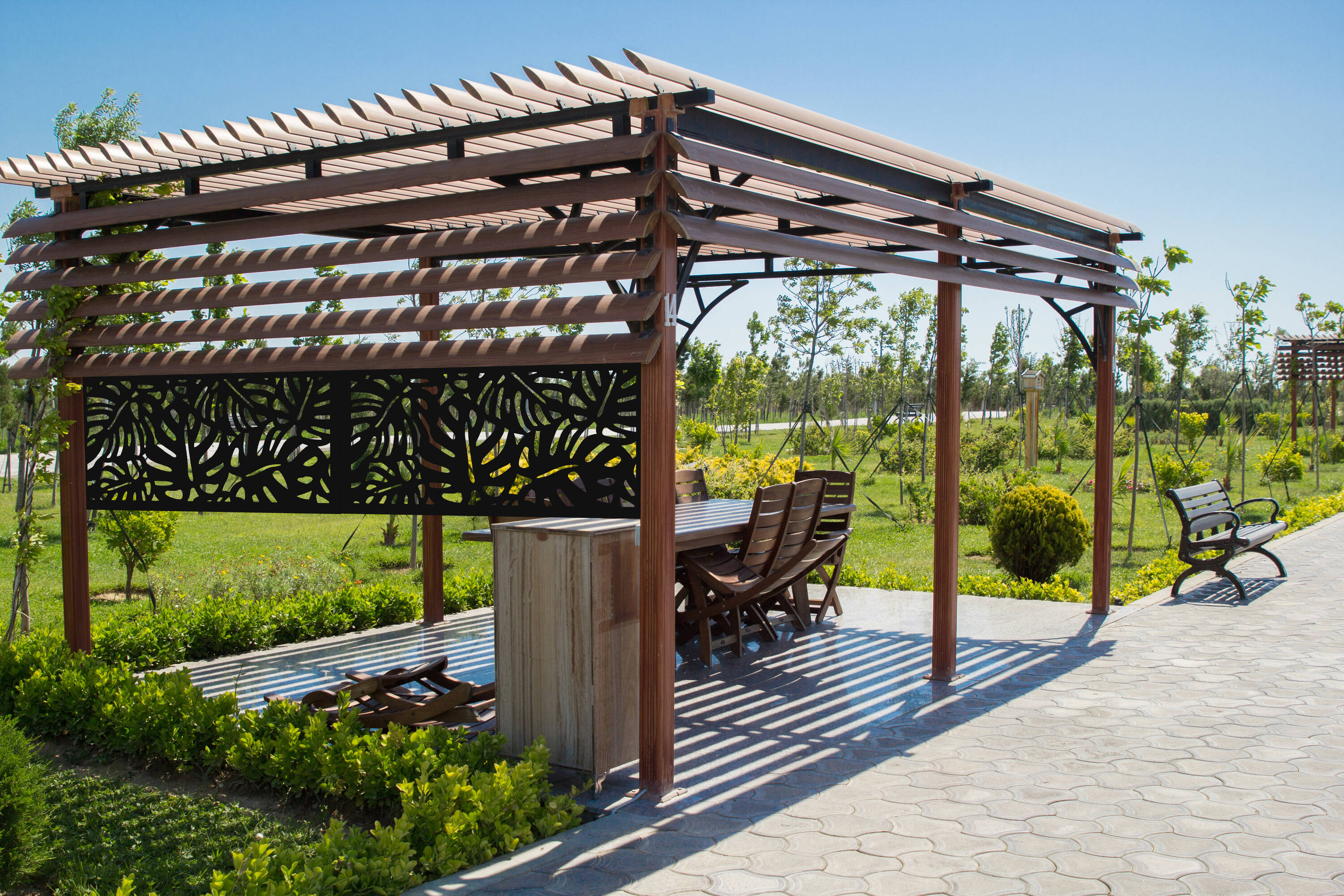 DESIGN-VU DVU2406C Outdoor-Privacy-Screen - View #8