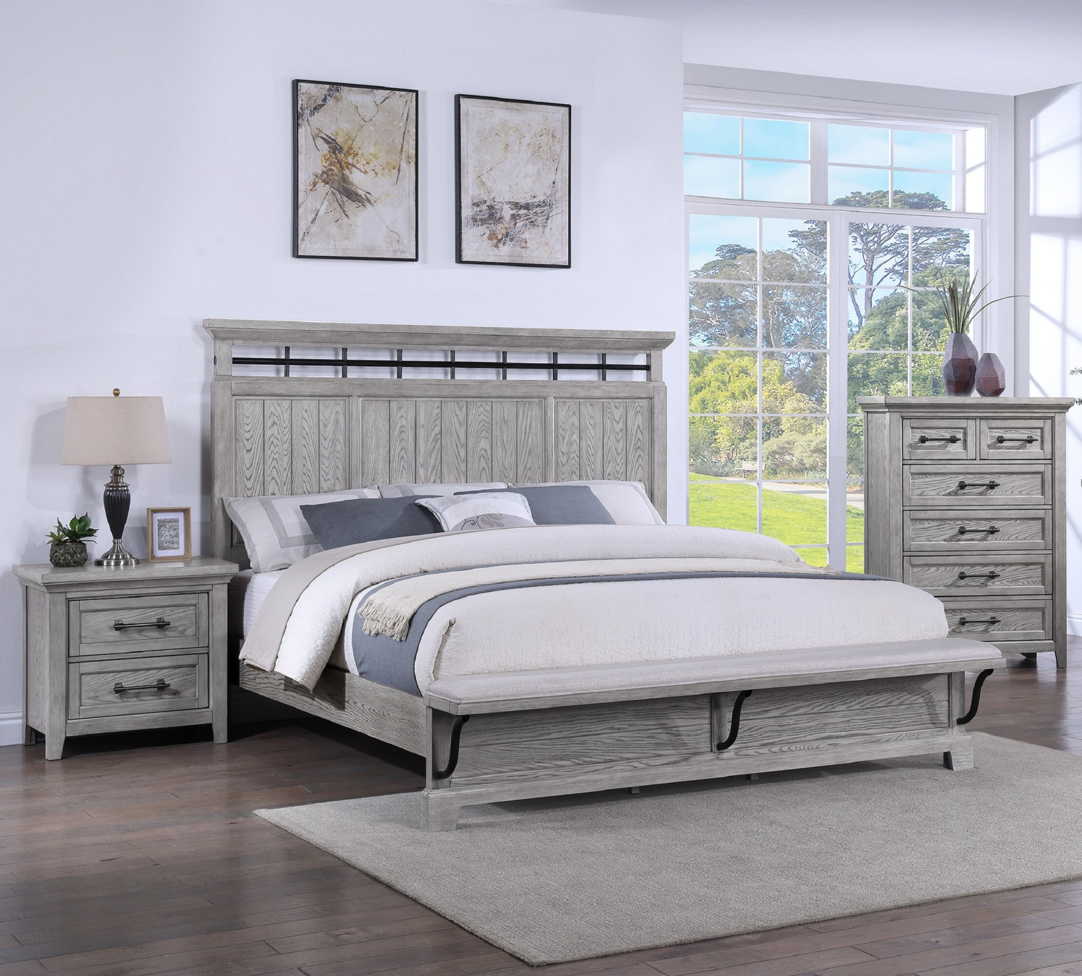 GLANZEND 6514HFHTO nightstands - View #5