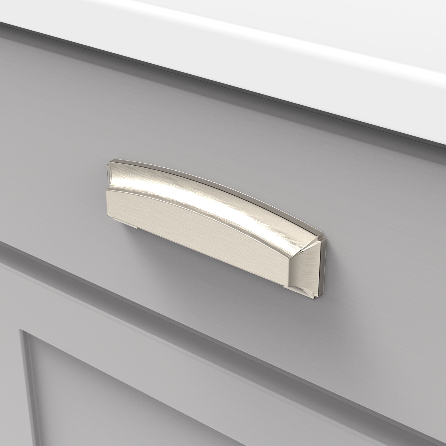 Hickory Hardware P3234-SN-5B Cabinet-Pulls - View #3