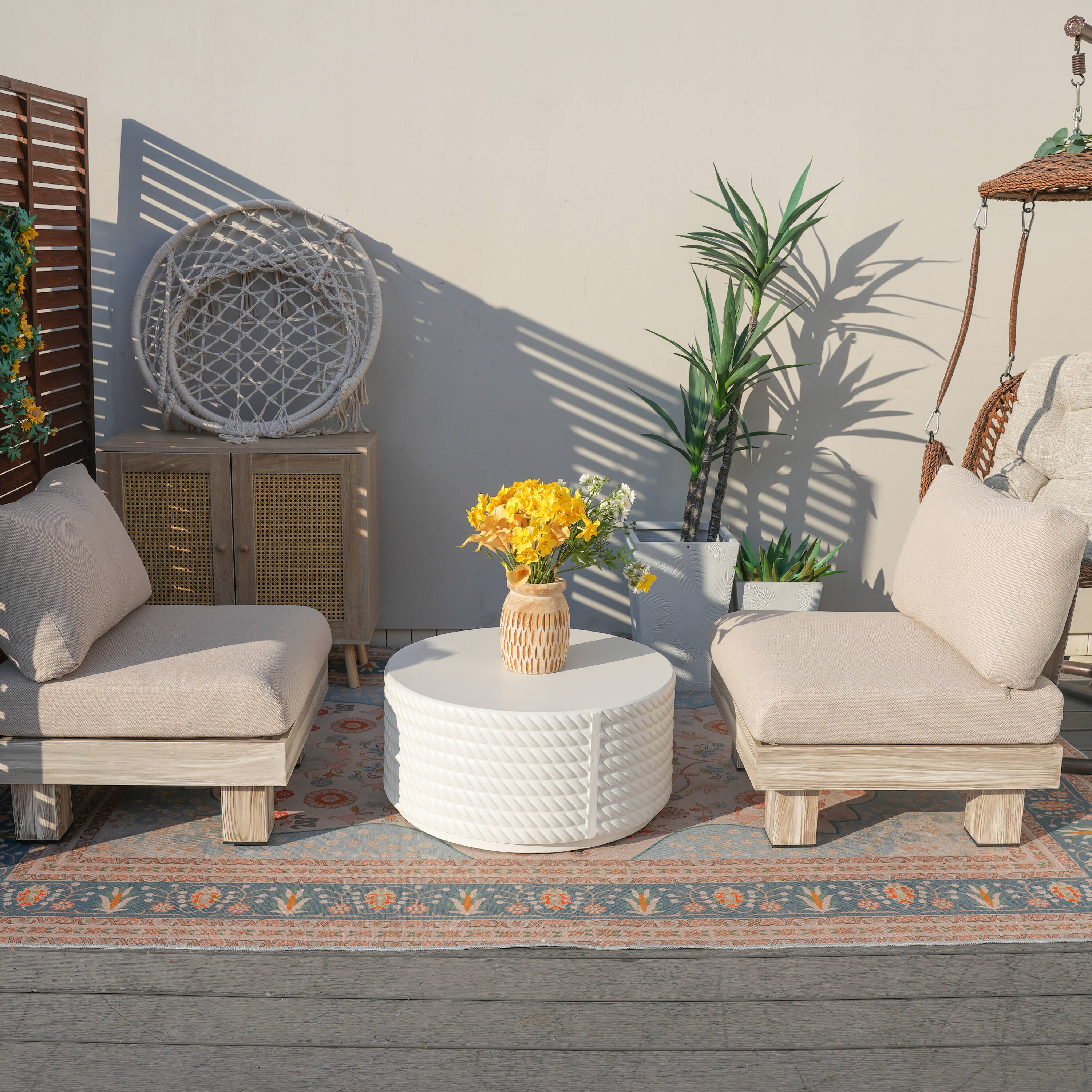 Direct Wicker DWS-22510&2462TA Patio-Conversation-Sets - View #3