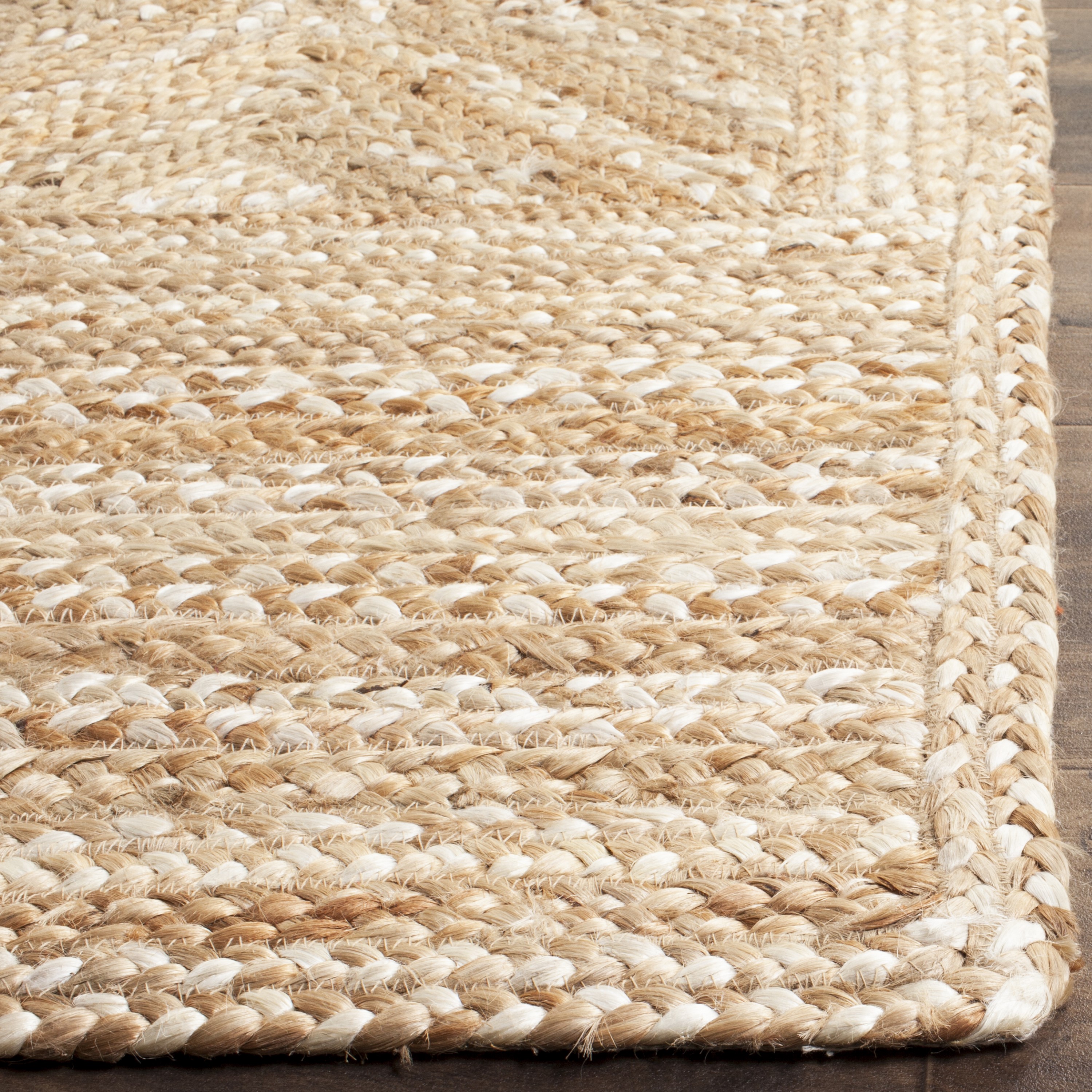 Safavieh Natural Fiber Bellport 8 X 10 (ft) Jute Natural Indoor Solid  Coastal Area Rug