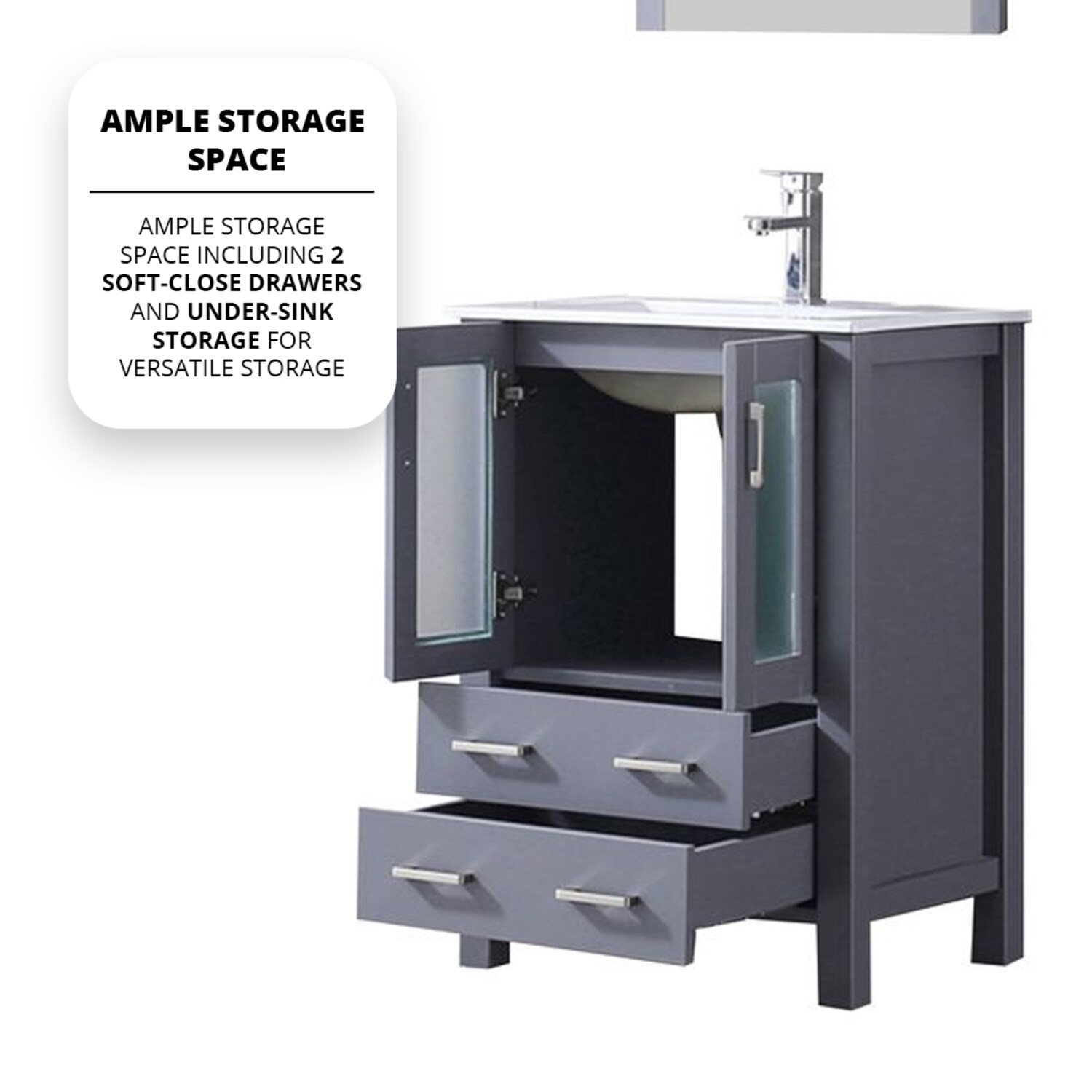 Lexora LV341824SBESM22F Bath-Vanity-Combo - View #6