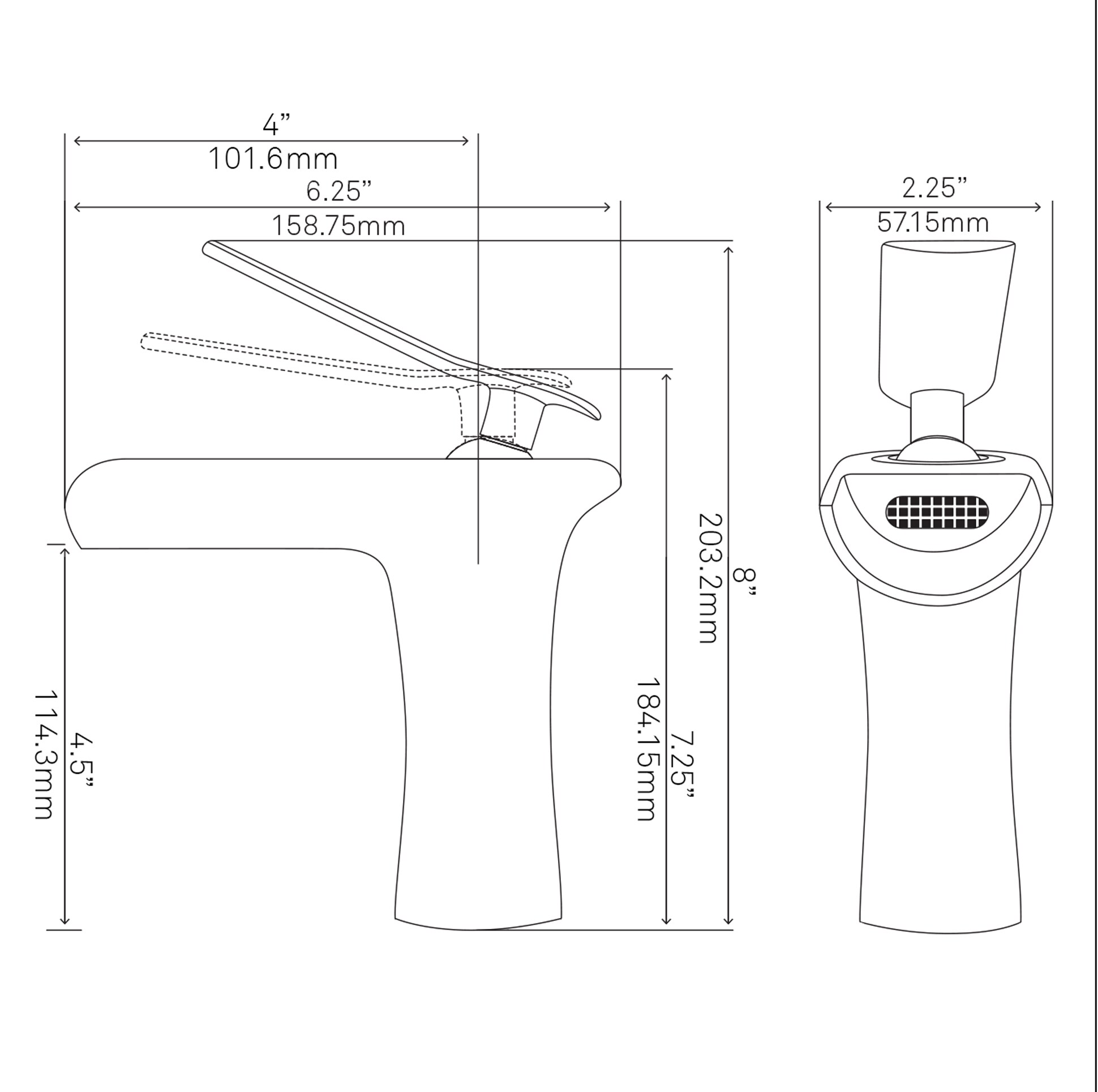 Novatto GF-365SBN Lavatory-Faucets - View #4