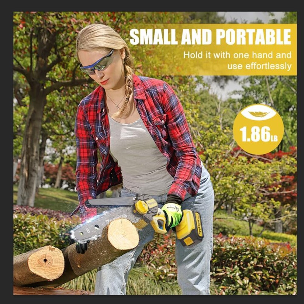 Zeeksaw ZEEKSAW-B0CKSD-8WWS Cordless-Chainsaw - View #5