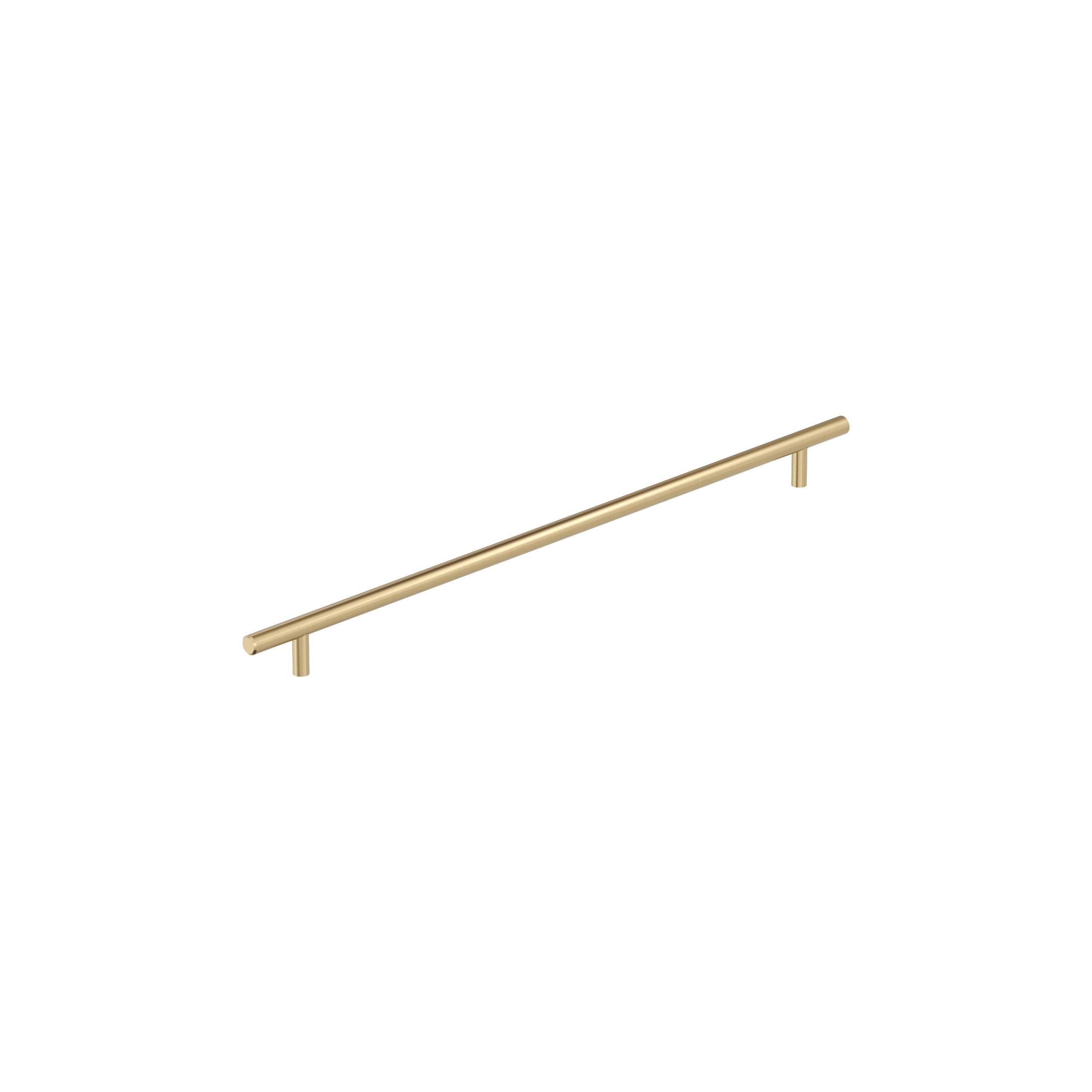 Amerock BP19015CZ Bar Pulls 16-3/8-in , 416mm Center to Center Champagne Bronze Cylindrical Bar Drawer Pull