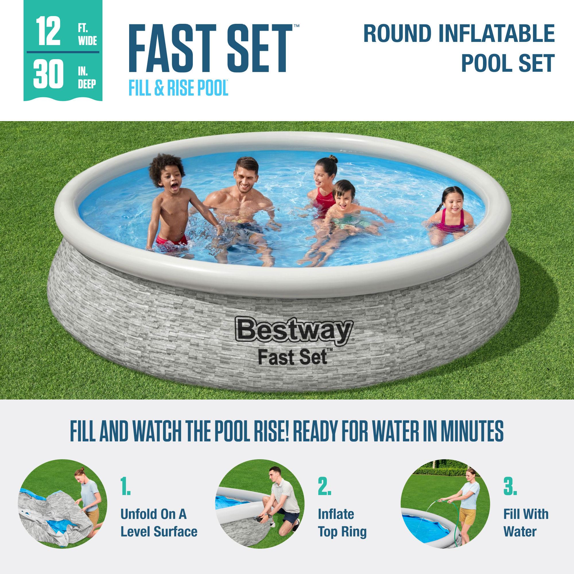 Amazon.com: VRZTLAI Inflatable Swimming Pool, Family Lounge