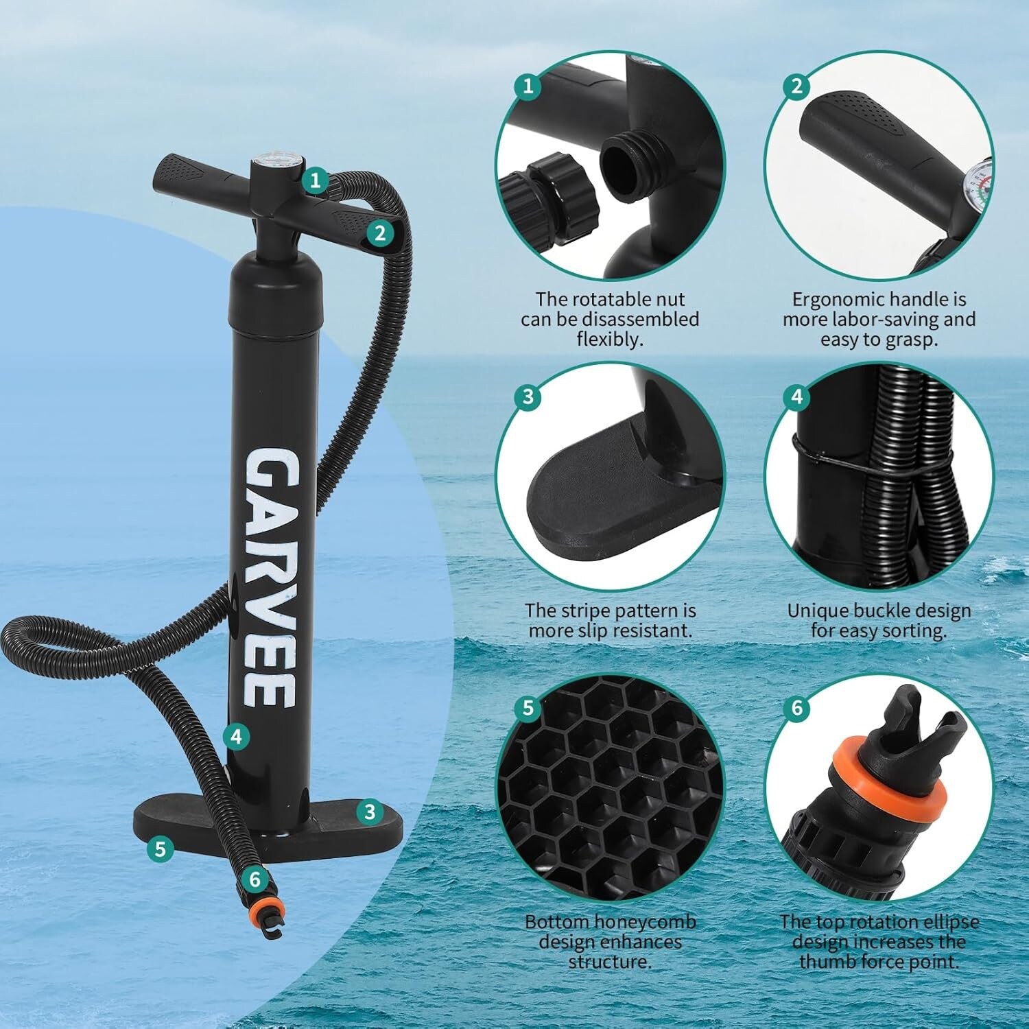 Garvee HQ-2-S3-3KPS-V2NE Stand-Up-Paddle-Boards - View #6