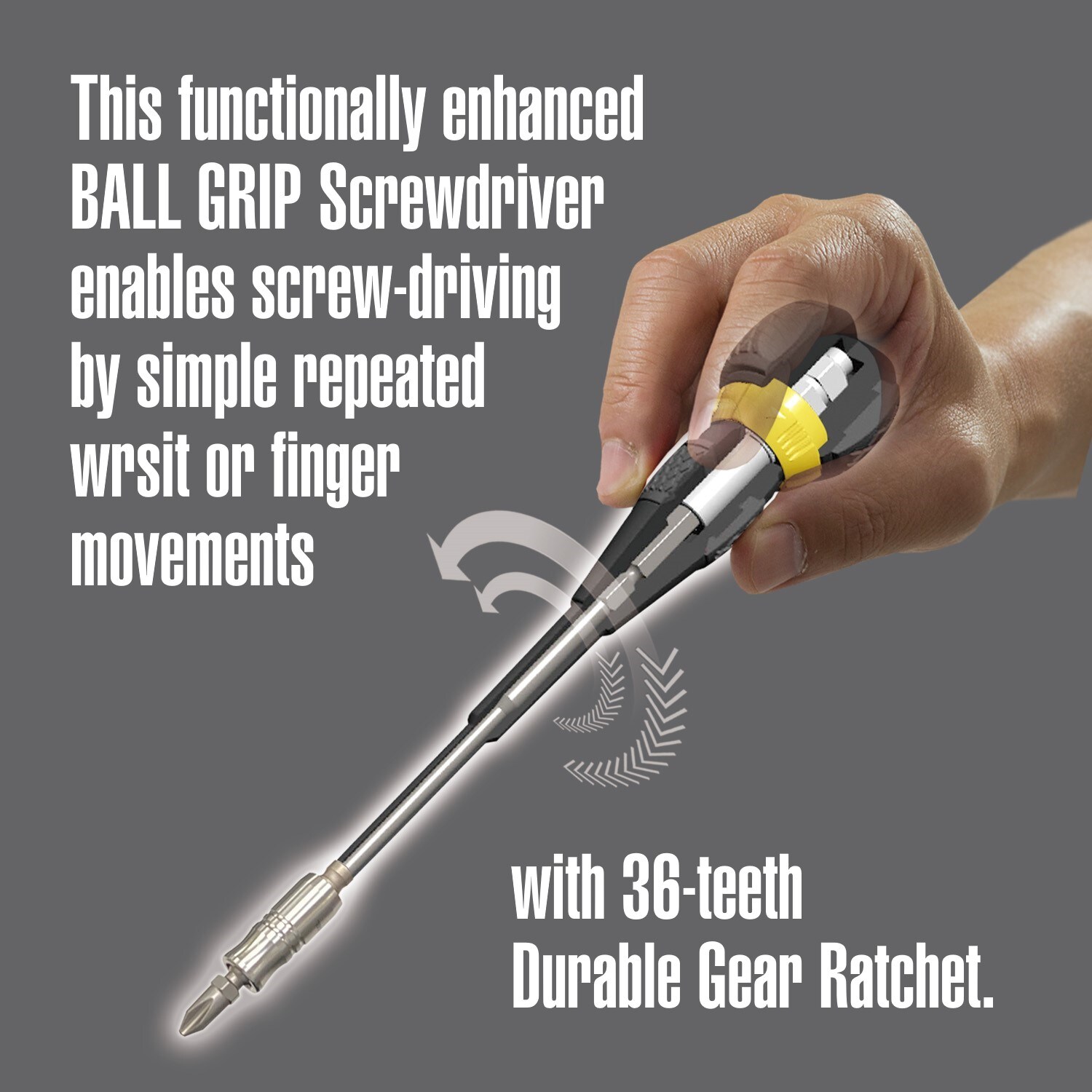 VESSEL 2200MBH120 Screwdrivers-Individual - View #2