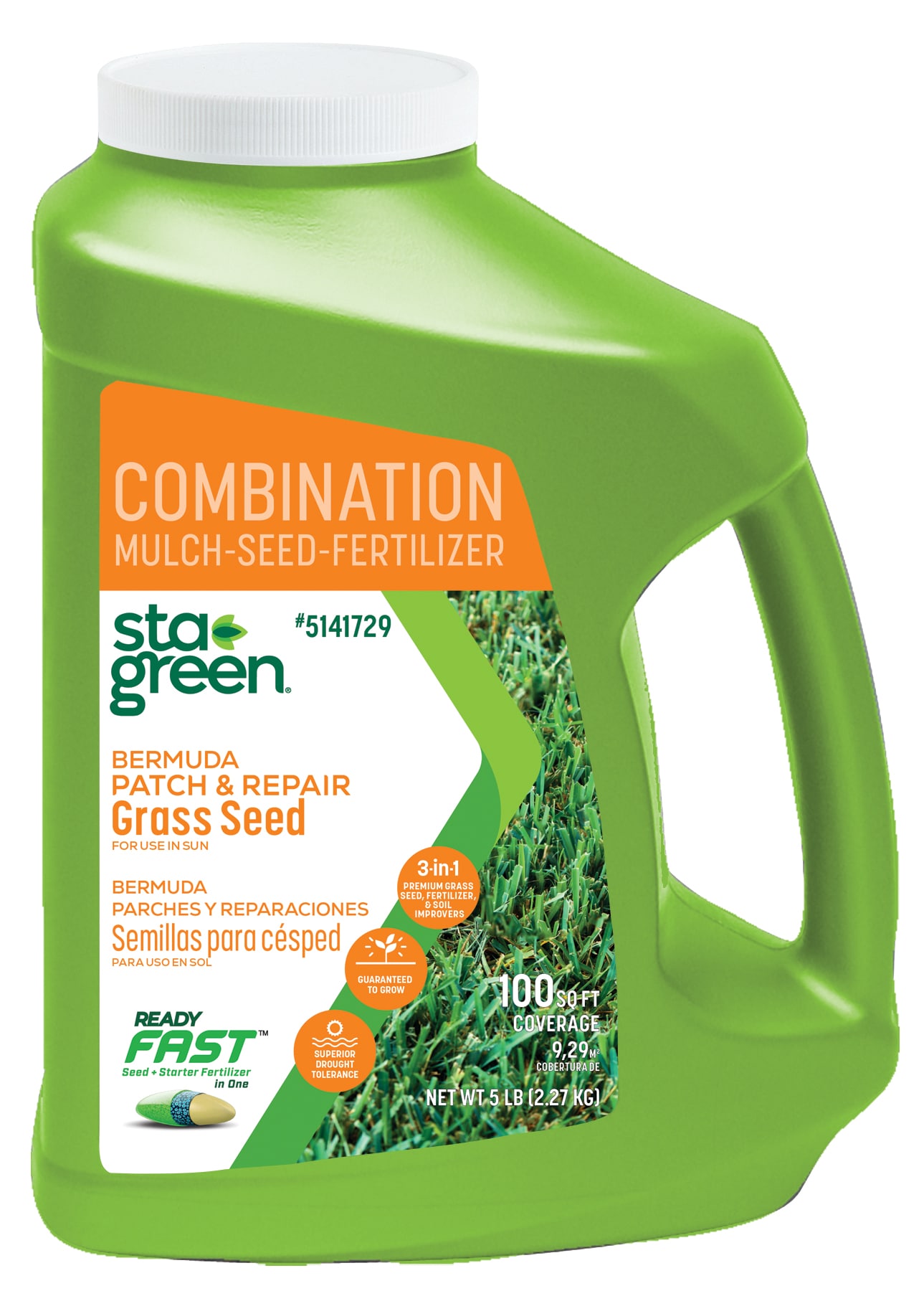 Sta-Green 12425-6 Patch and Repair Bermuda Grass Seed