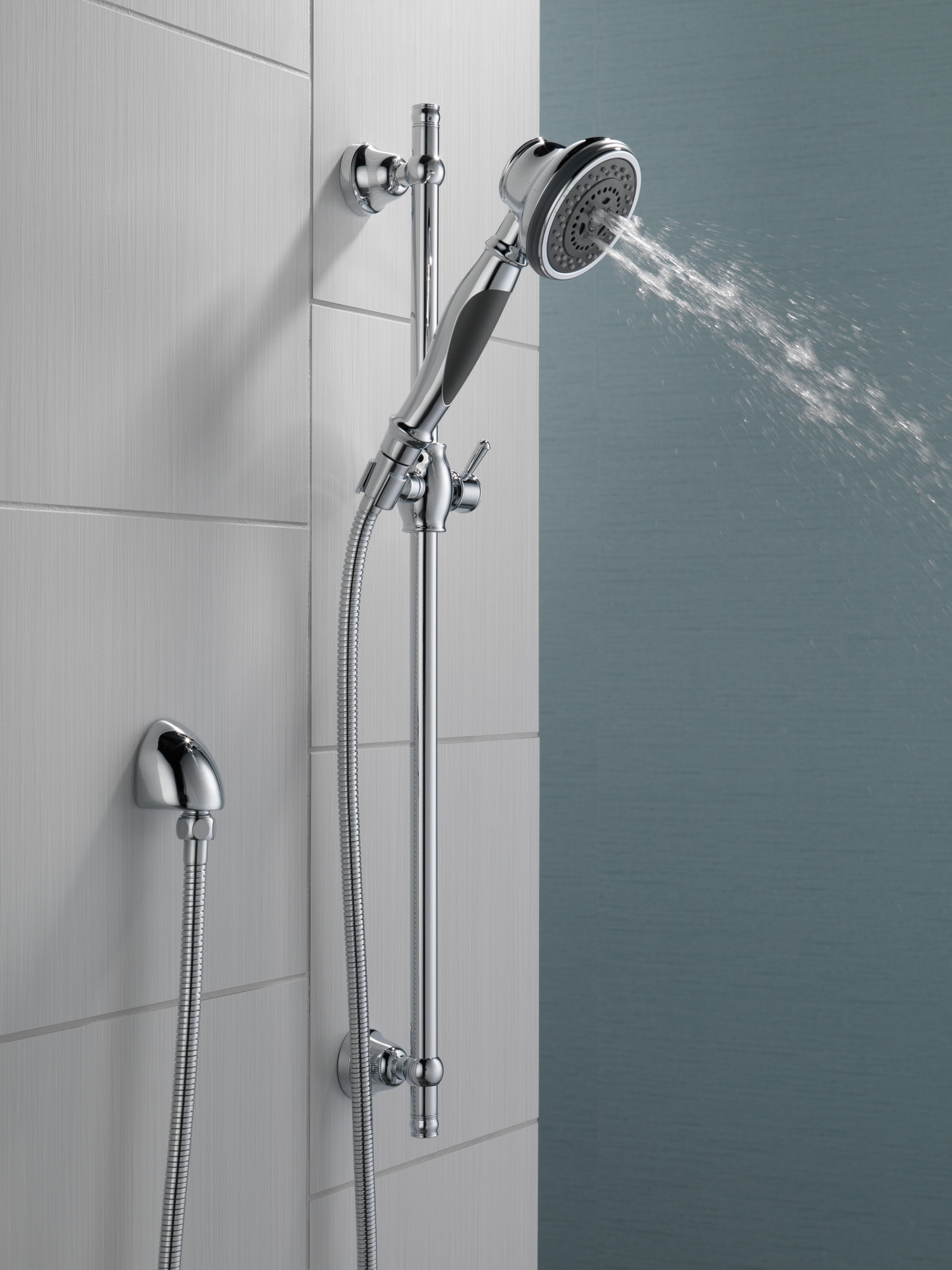 Champagne Bronze Adjustable Multi-Head Handheld Shower System