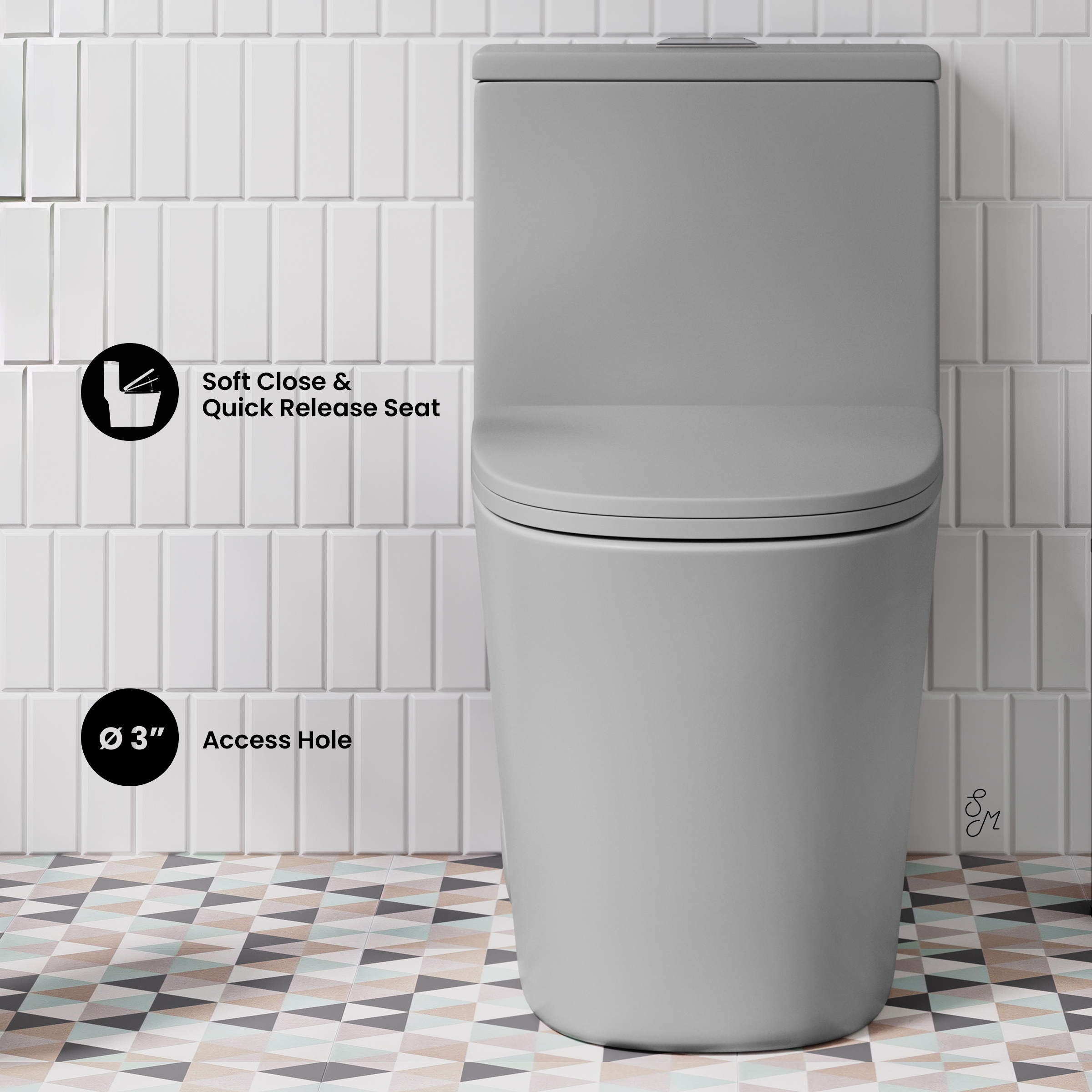 Swiss Madison SM-25-1TANT02MG toilets - View #4