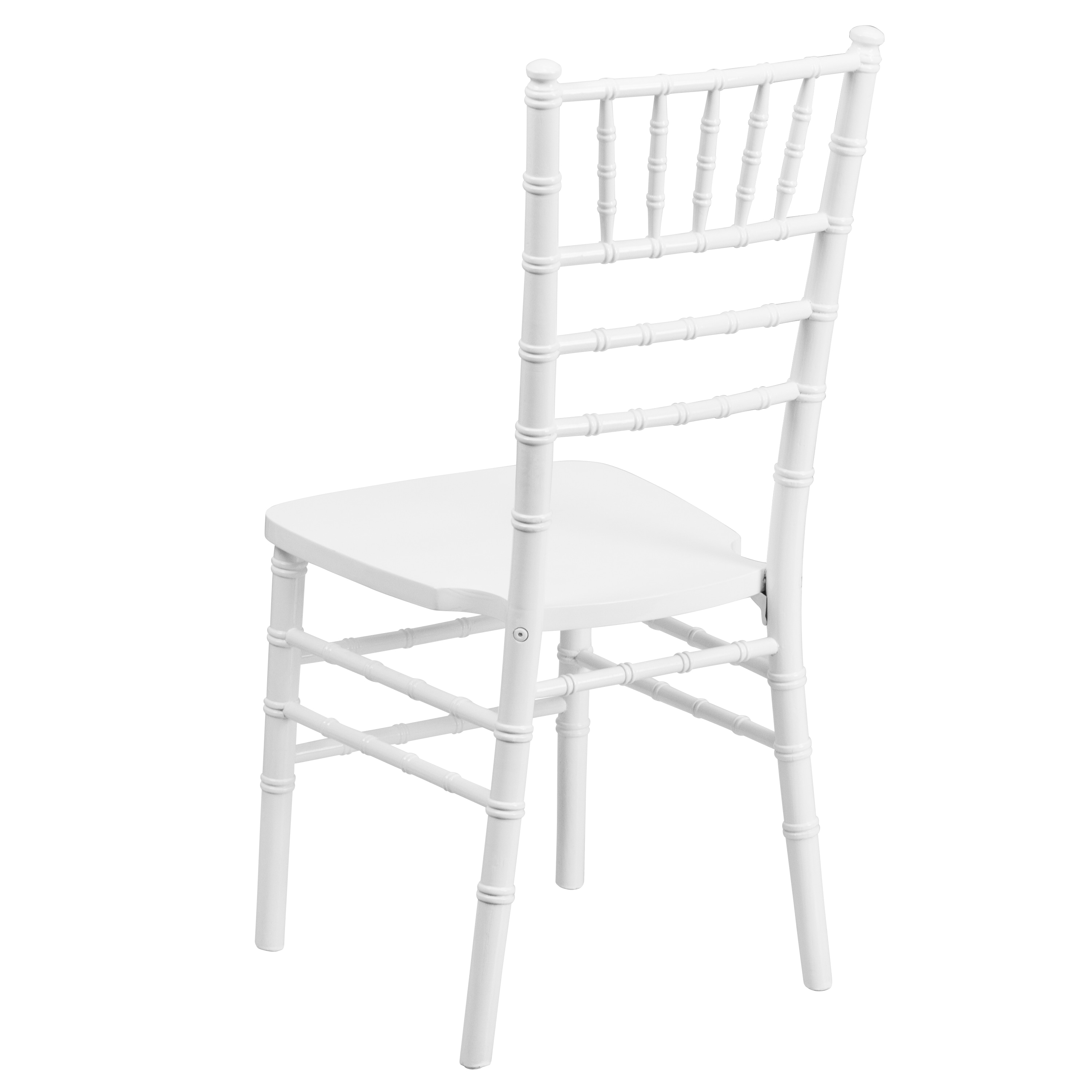 Elegant White Wood Chiavari Banquet Chair