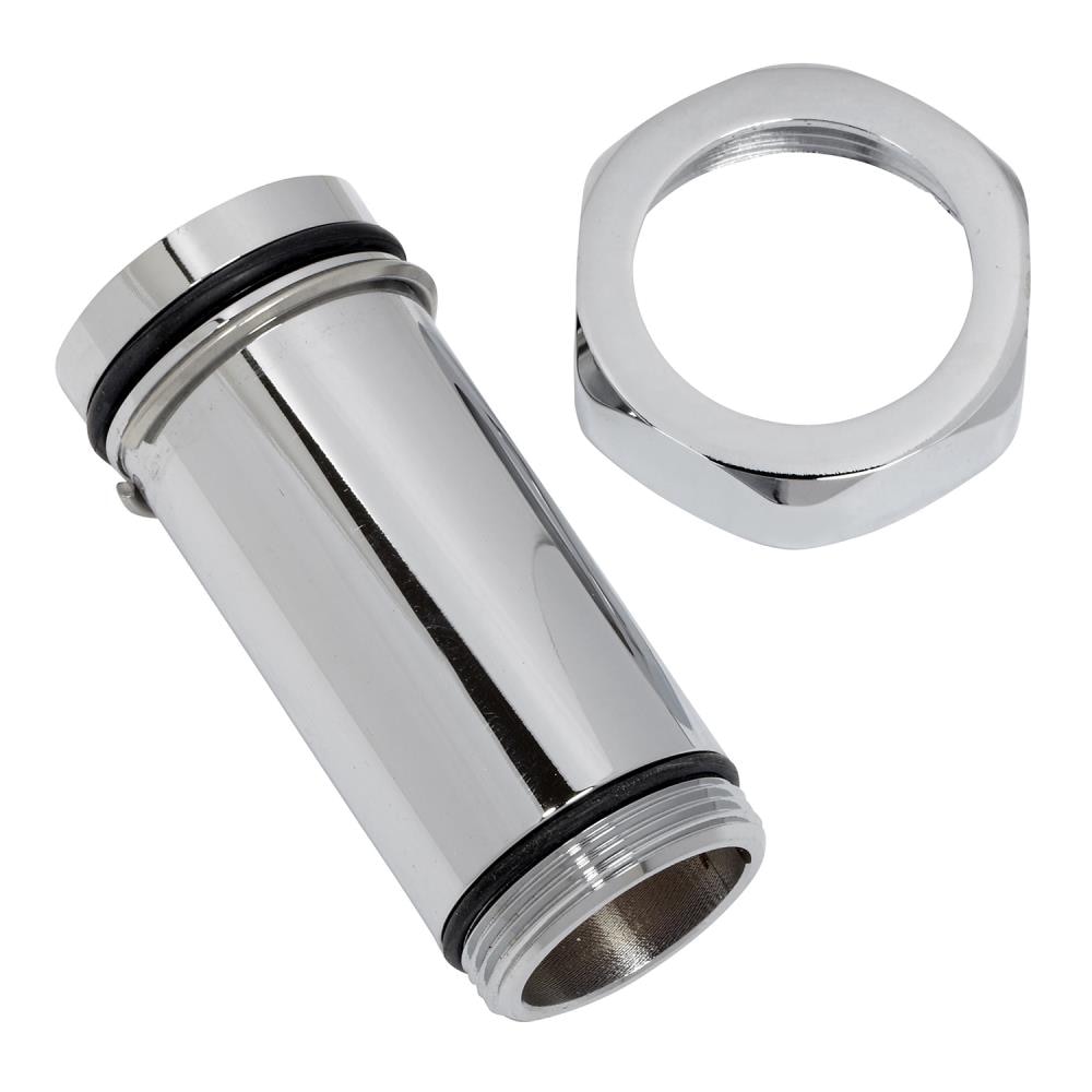 Adjustable Polished Chrome Tailpiece for Urinals