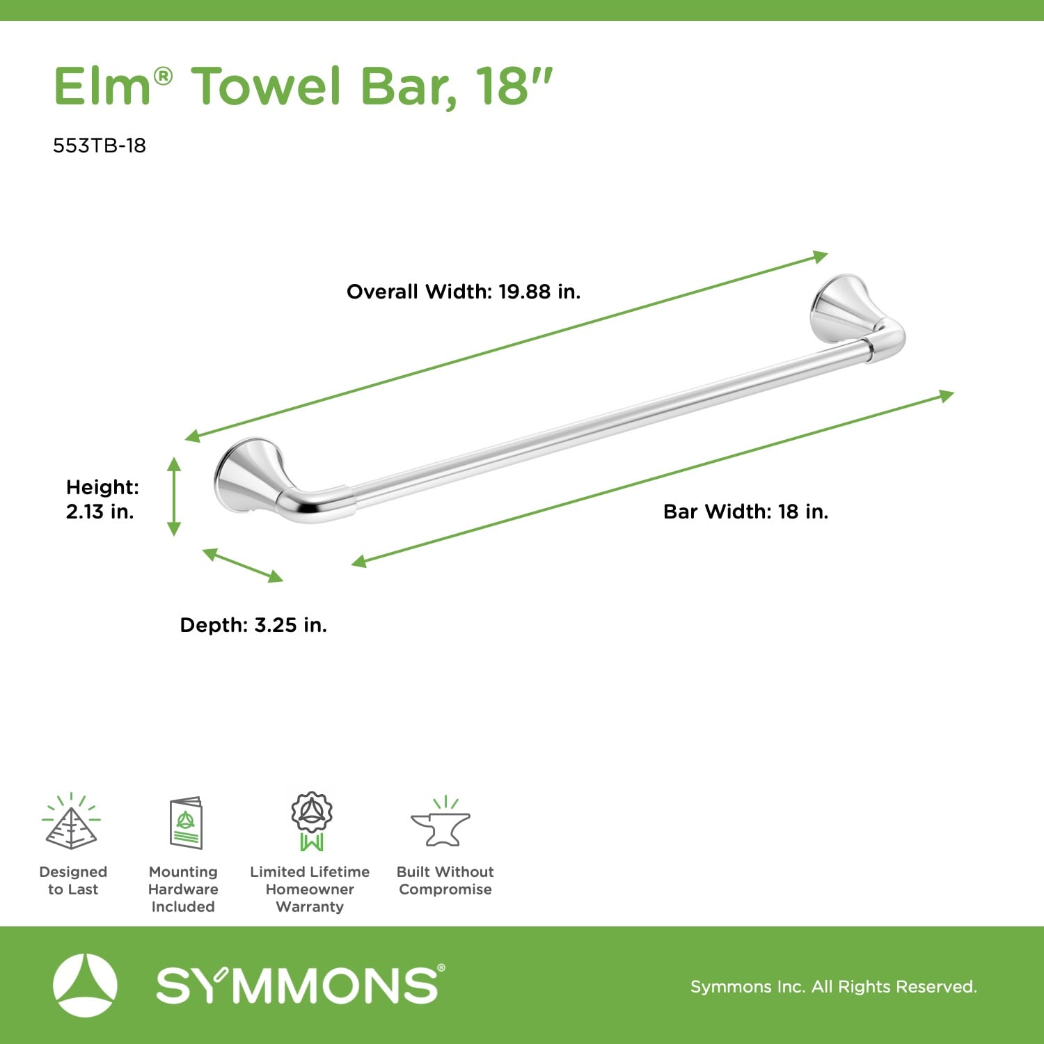 Symmons 55AC3BUNDLE Decorative-Bath-Hardware-Kits - View #10