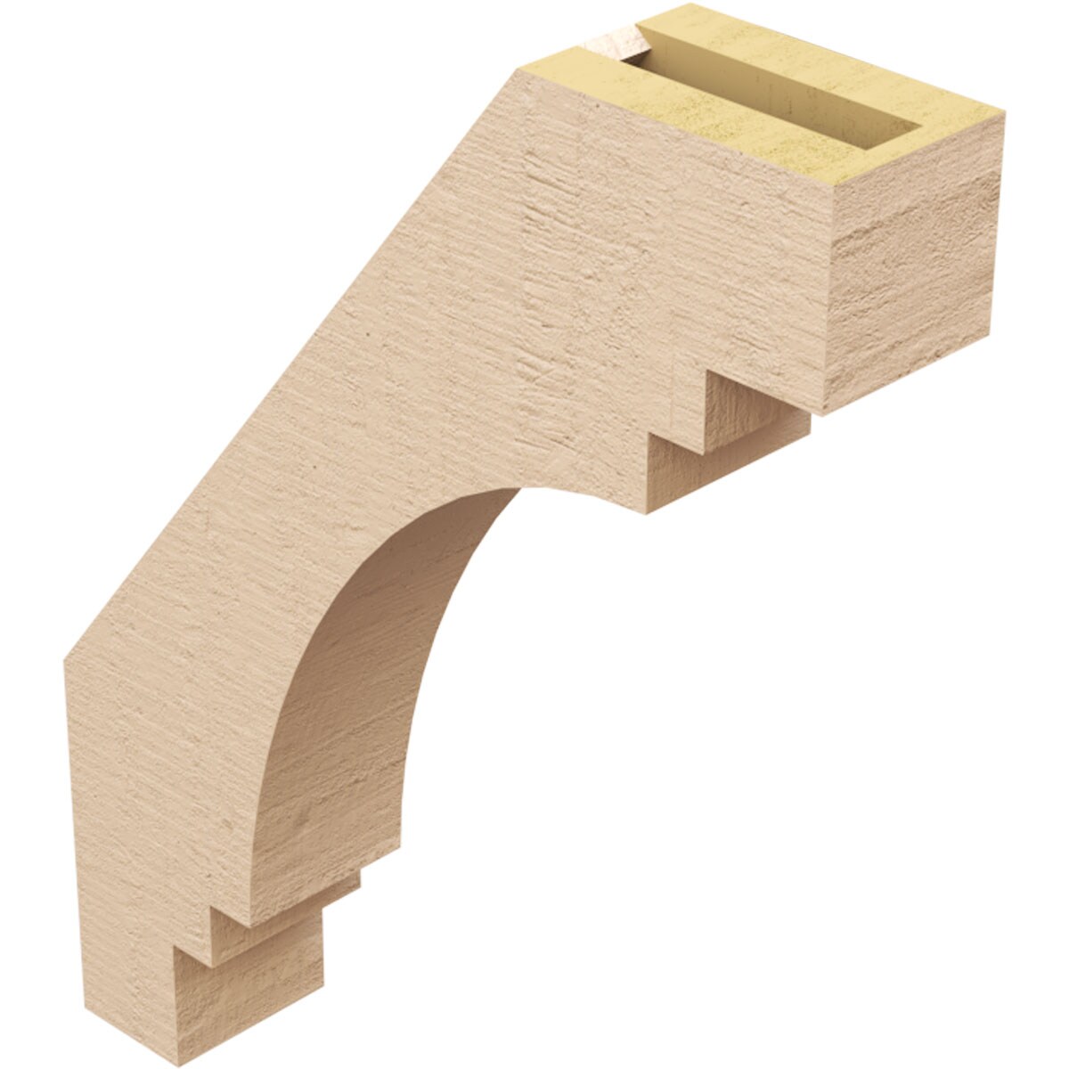 Ekena Millwork BRCUR03X14X18PECRCPR braces - View #6
