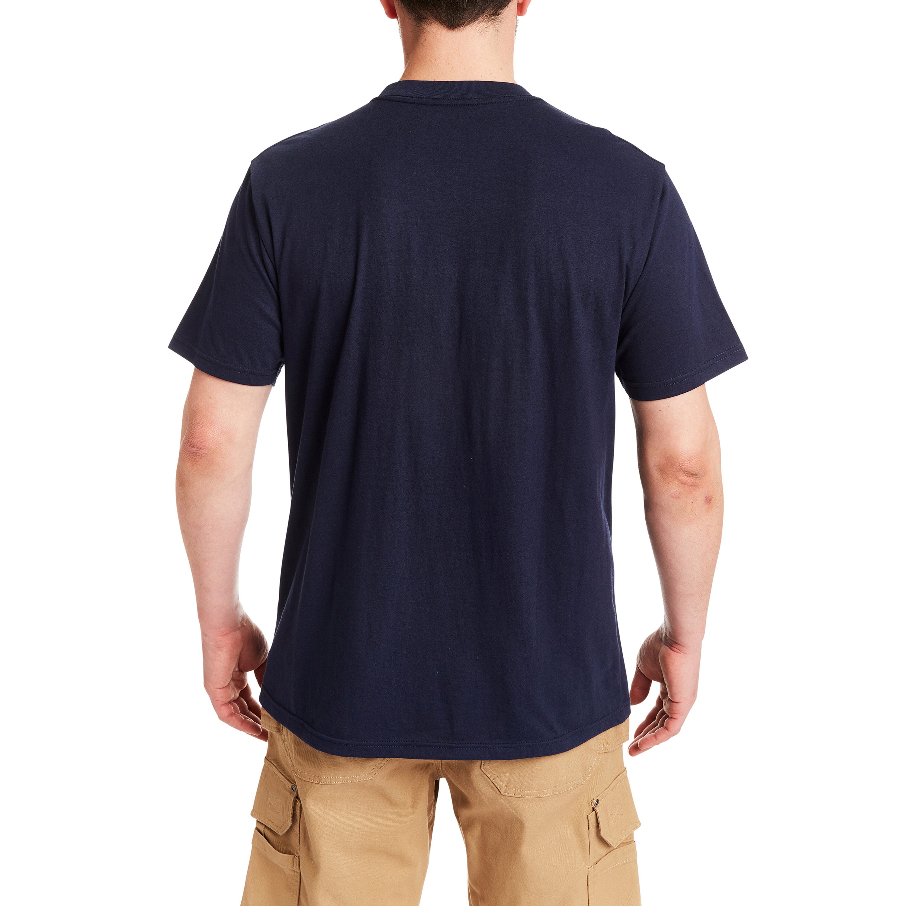 Smith's Workwear SM4666PK3-DKNAV-XL Tops-Shirts - View #4
