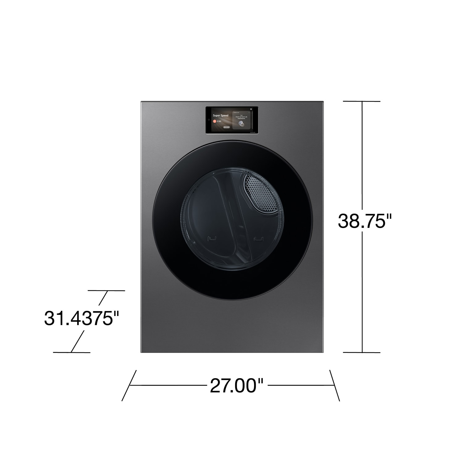 Samsung DV90F53AGS Gas-Dryers - View #8