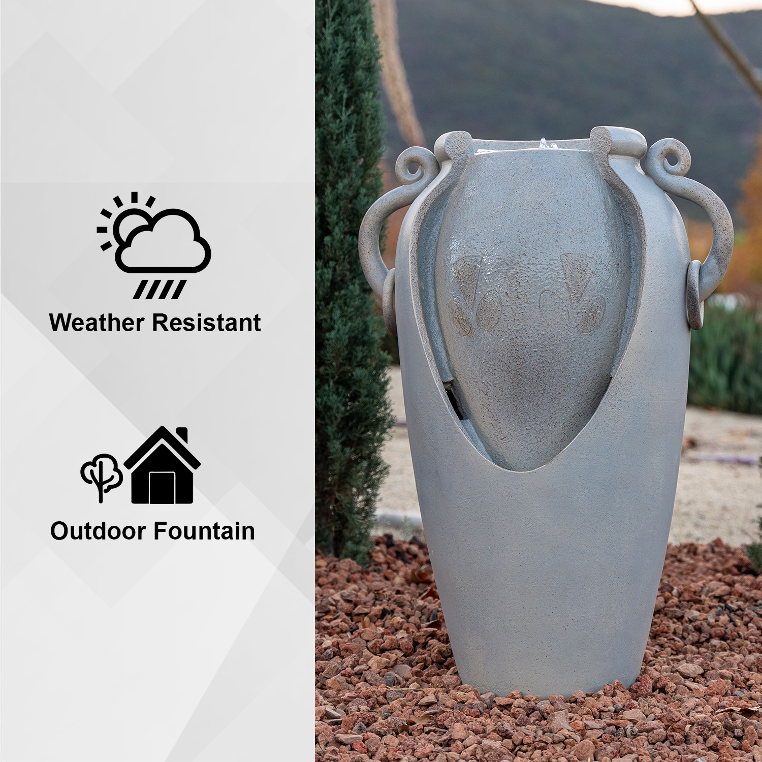 XBrand LWHC68GR fountains - View #9