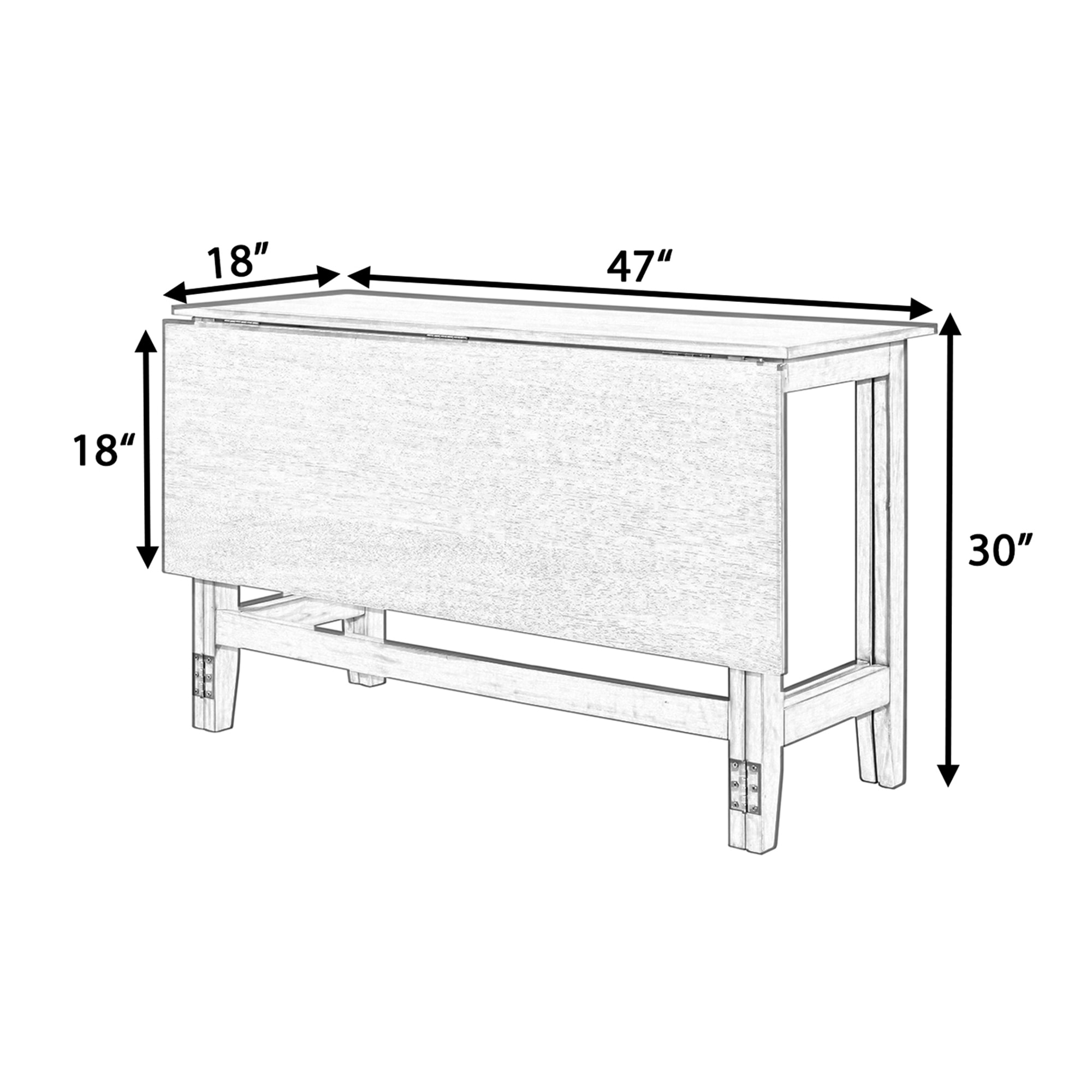 SINOFURN SYA010552WT Dining-Tables - View #5