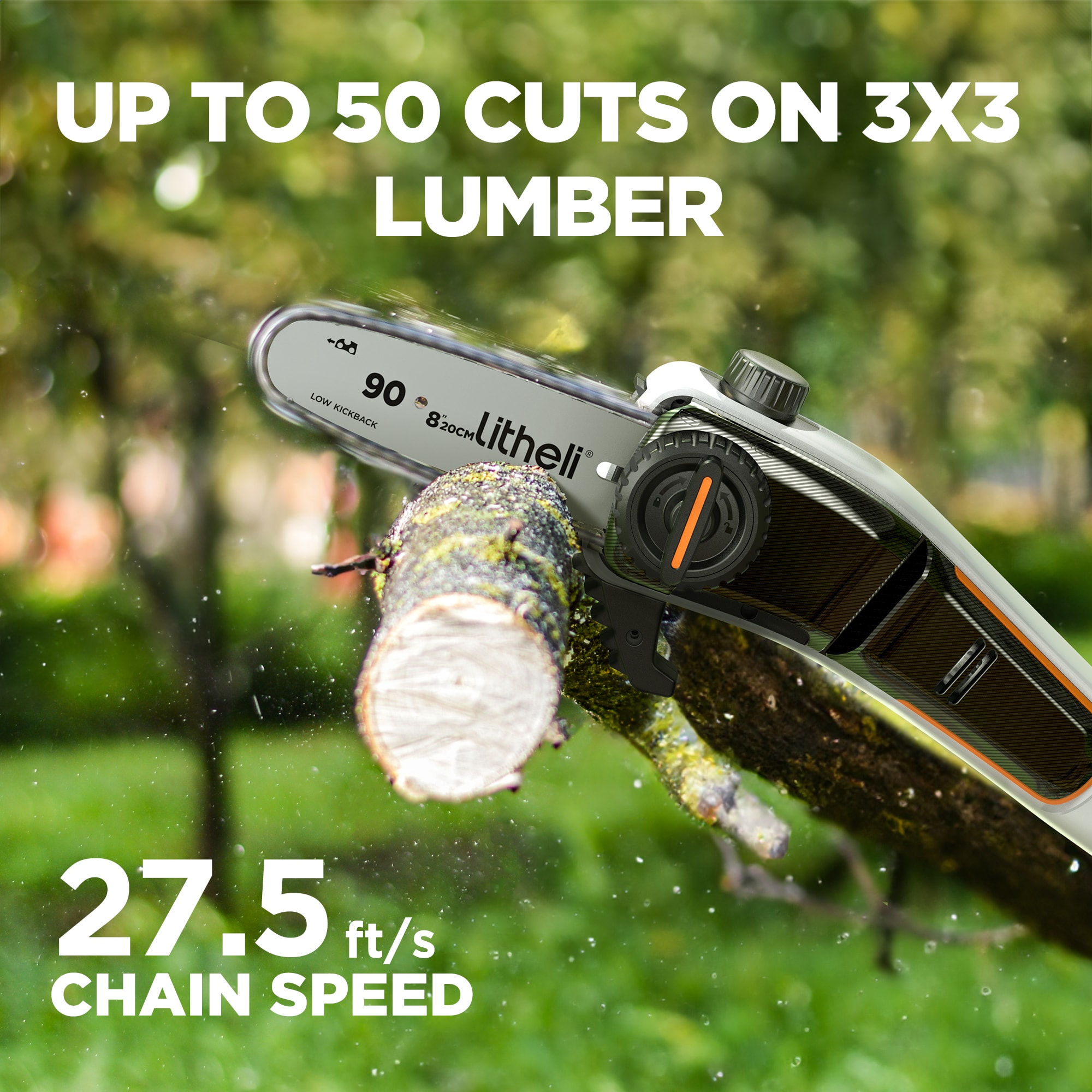 Litheli U20PS01-0A110 Cordless-Pole-Saw - View #2