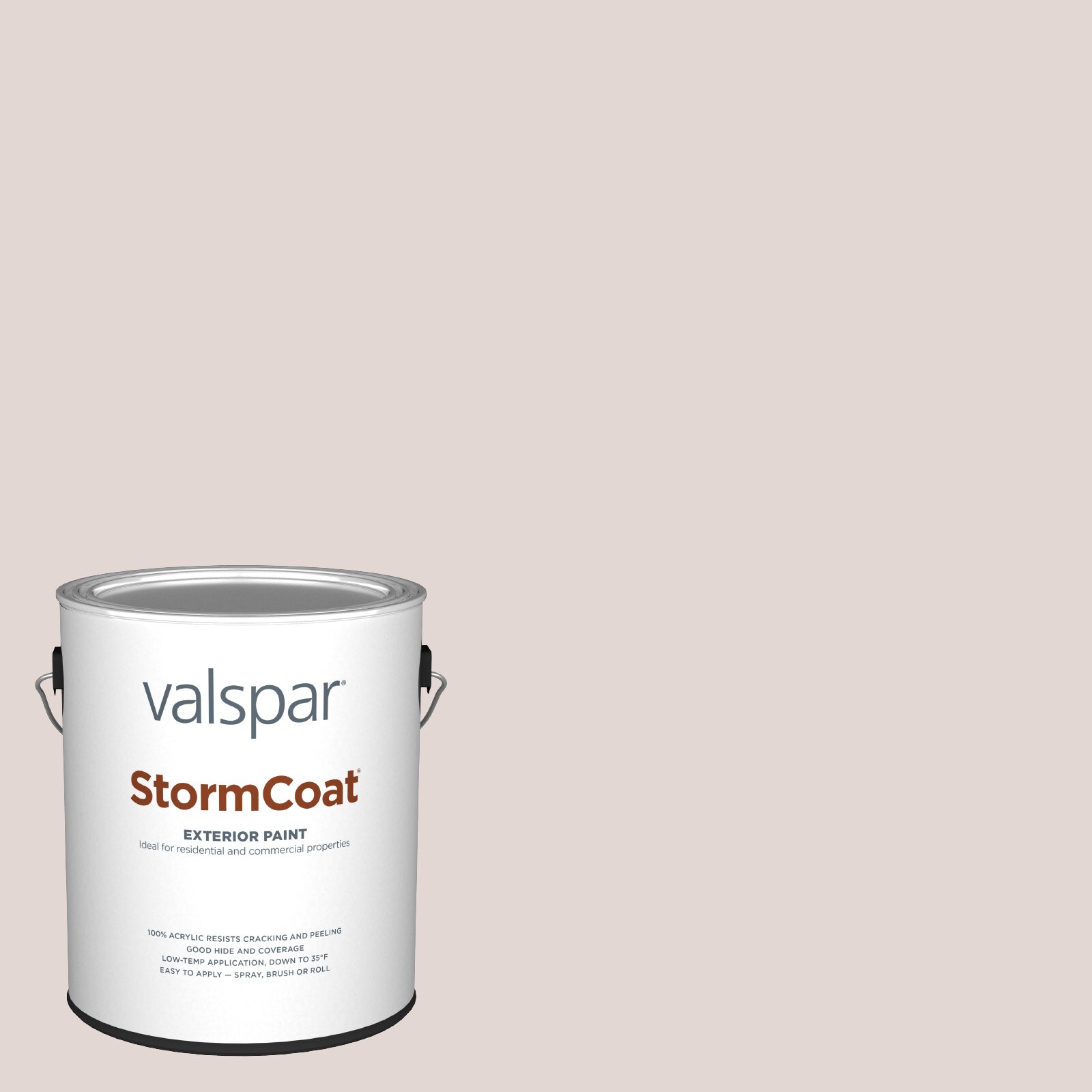 Valspar 7001-19-145611 Storm Coat Flat Crushed Out 7001-19 Latex Exterior ( 1-gallon )
