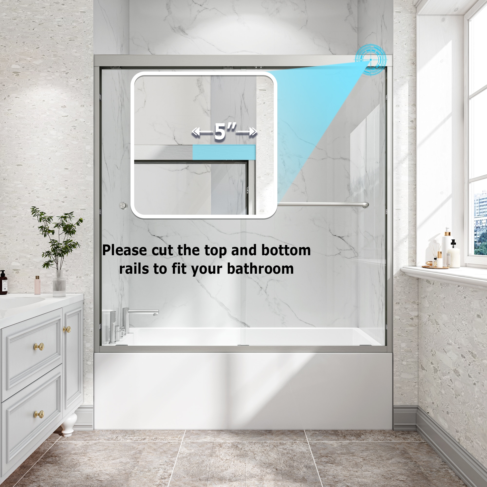 AAZJ JYS-W2517P433891 Bathtub-Doors - View #9