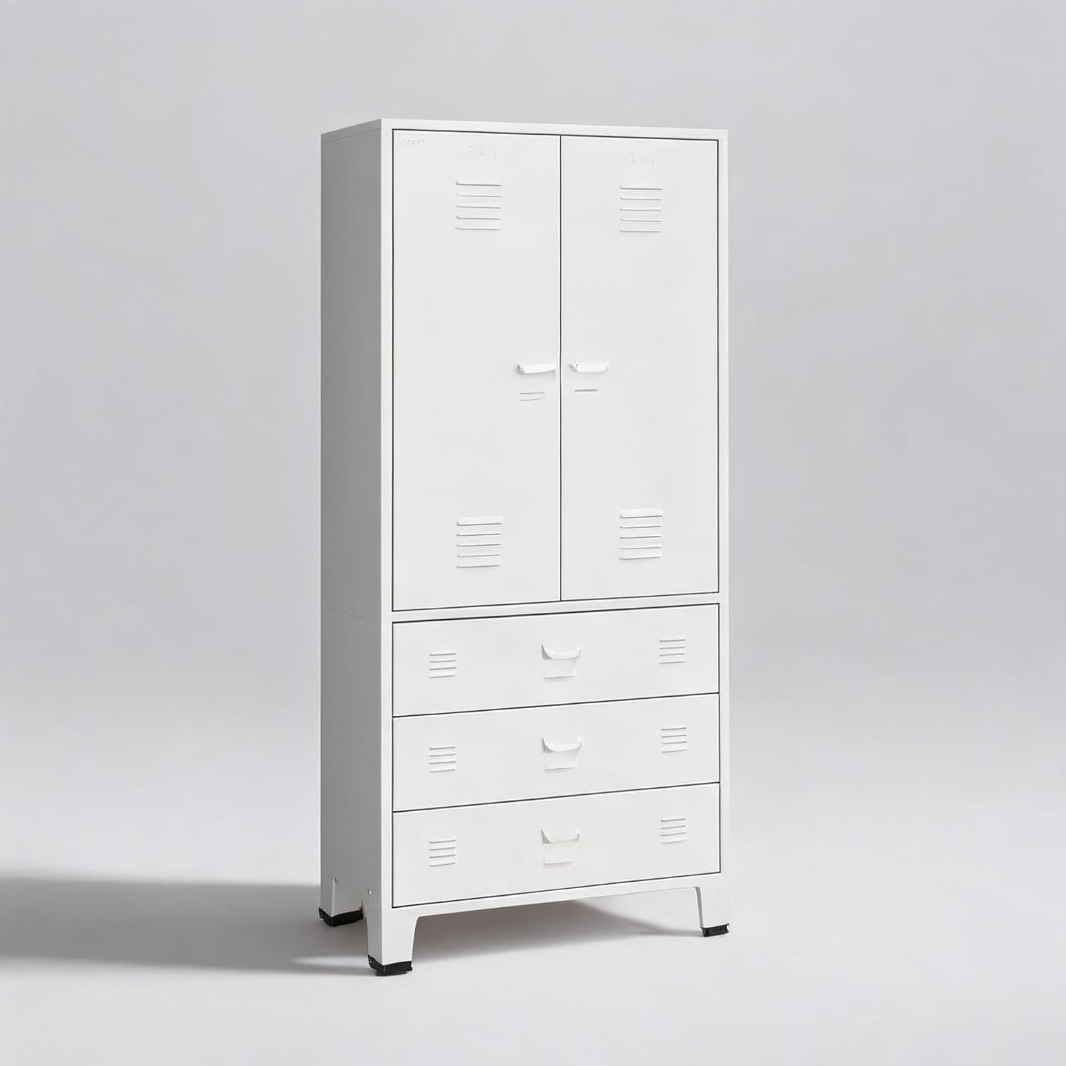 BBabe Other Bedroom Furniture with Adjustable Design pairing White with Storage and Shelving
