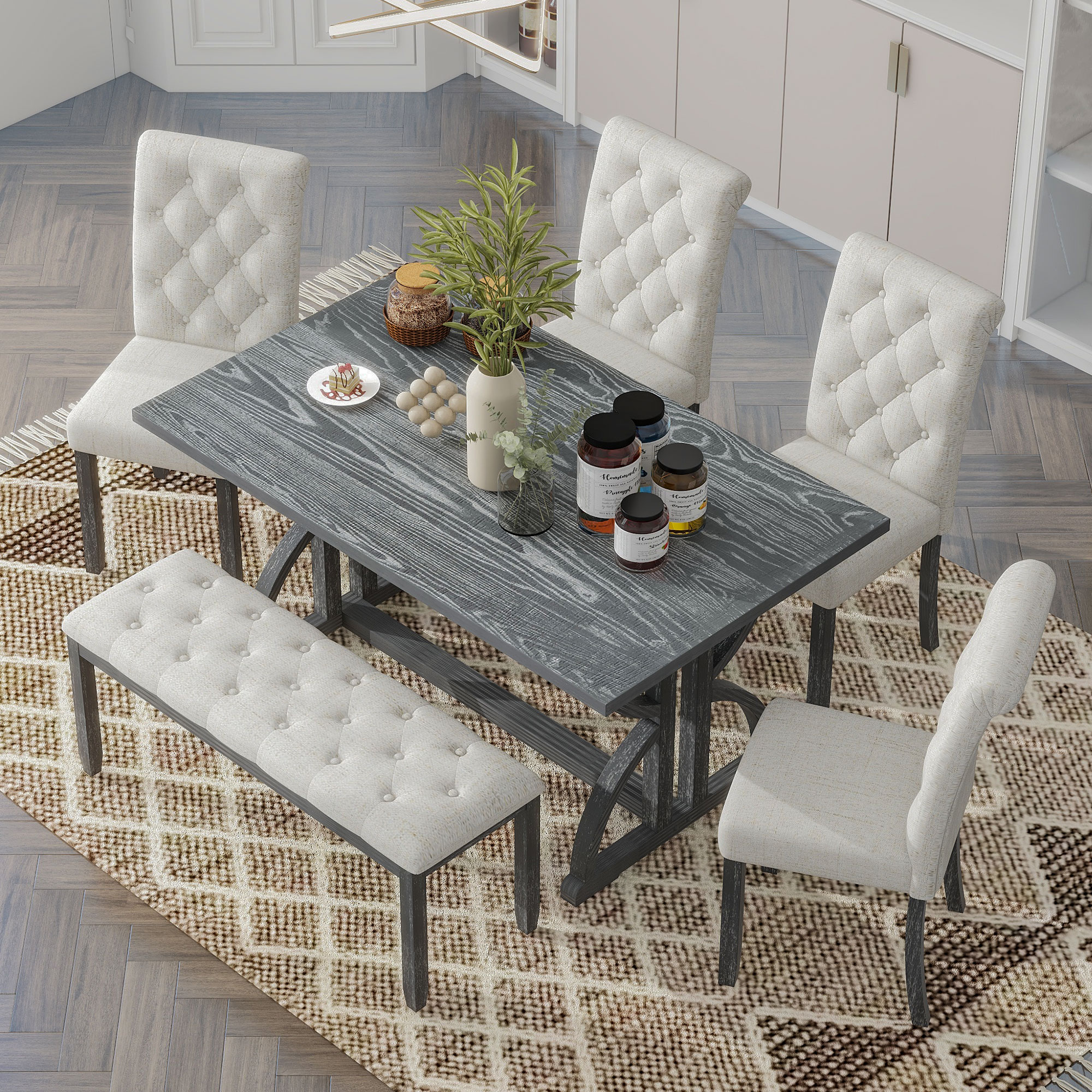 Qualler TRAPR0108E Dining-Sets - View #2