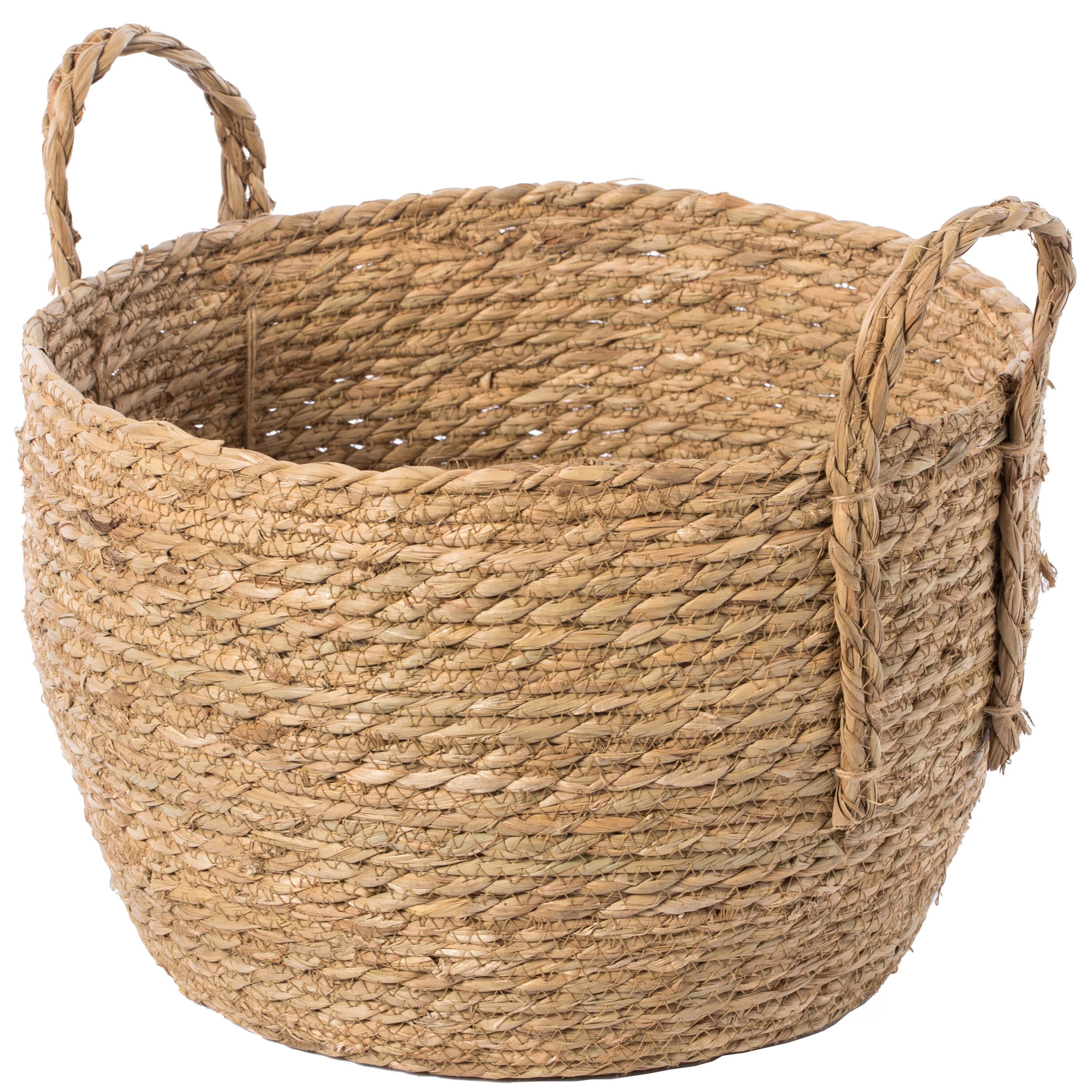 Water Hyacinth Under Shelf Basket 13in x 10.24in