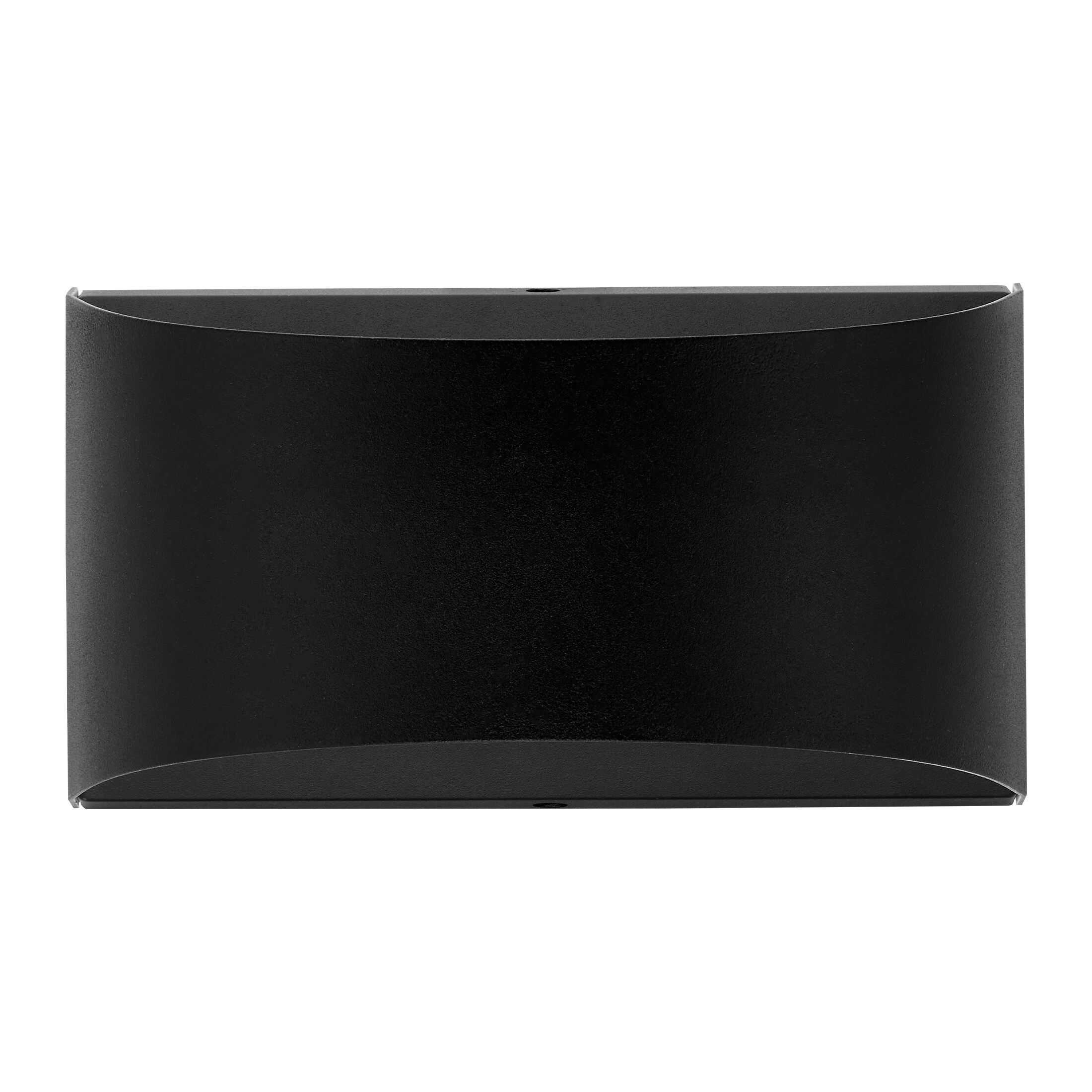 Matte Black Modern Dimmable LED Up/Down Outdoor Wall Sconce